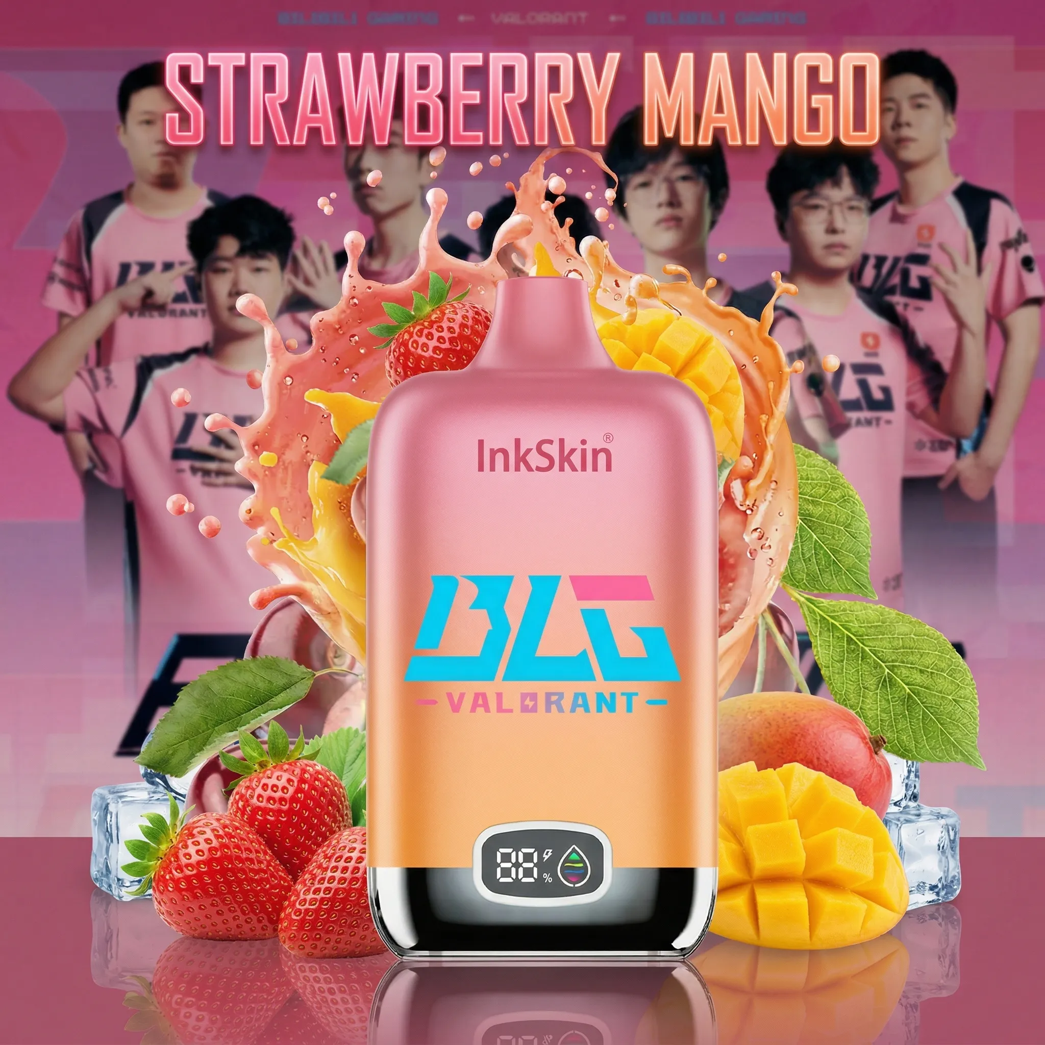 BLG team - ⭐InkSkin Digital Box 12000 Puffs - 10+ Flavour Choices 🍇🍉🍋