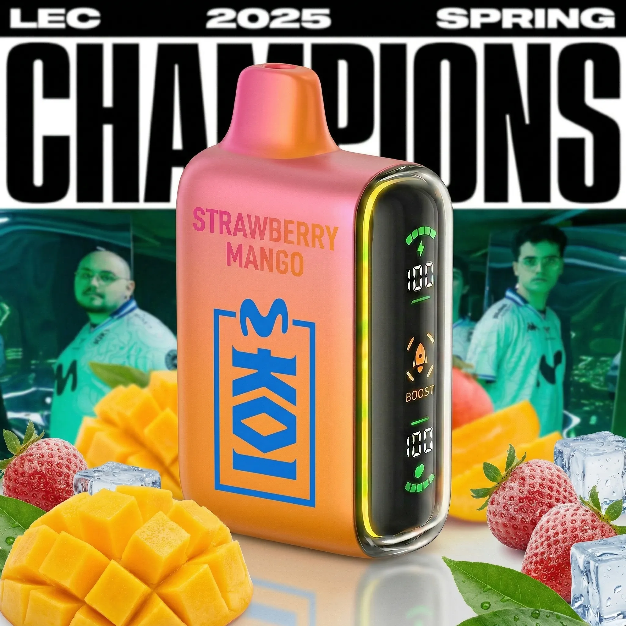 MKOI team - 🔥InkSkin Pulse 15000 Puffs new - 10+ Flavour Choices 🍇🍉🍋