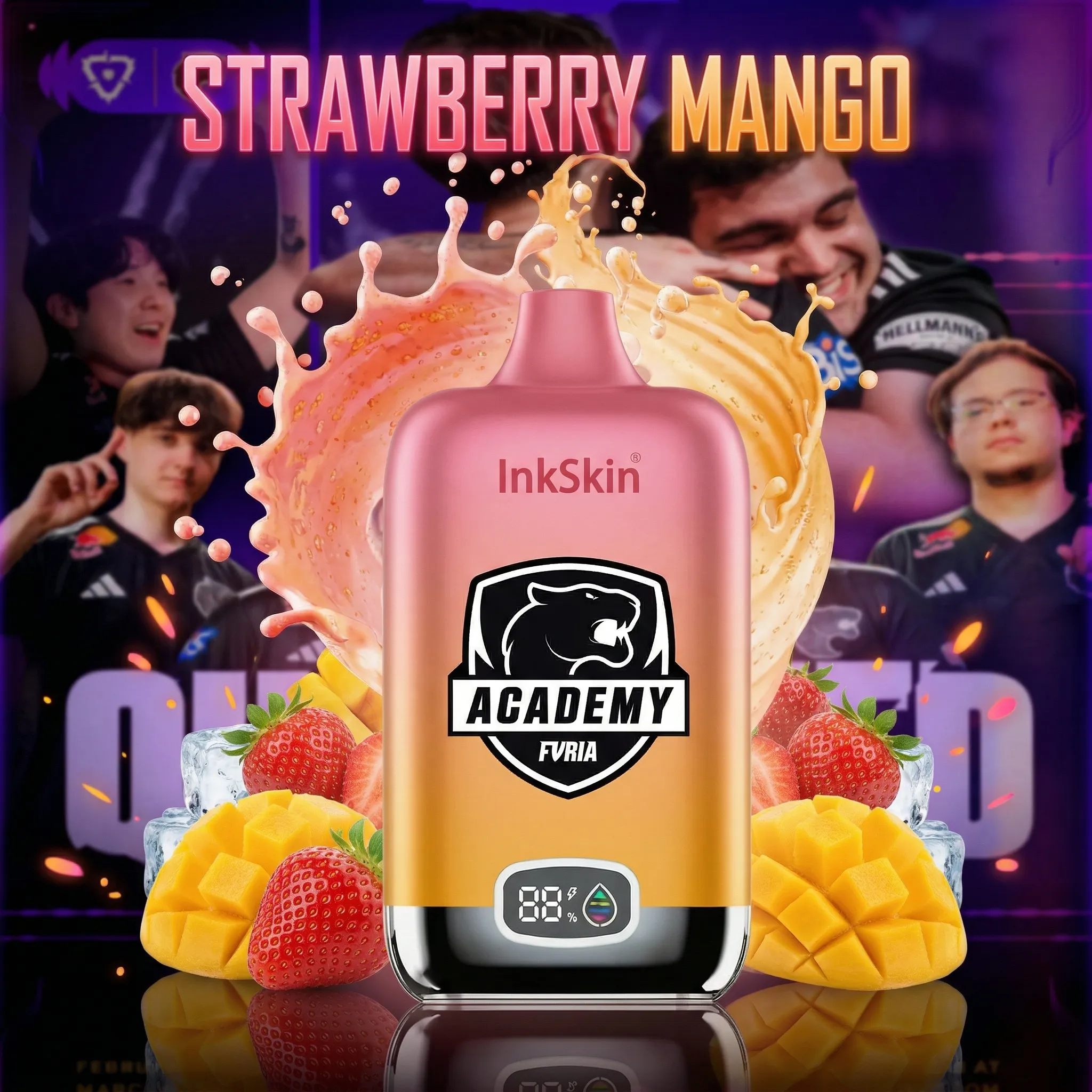 FURIA team - ⭐InkSkin Digital Box 12000 Puffs - 10+ Flavour Choices 🍇🍉🍋