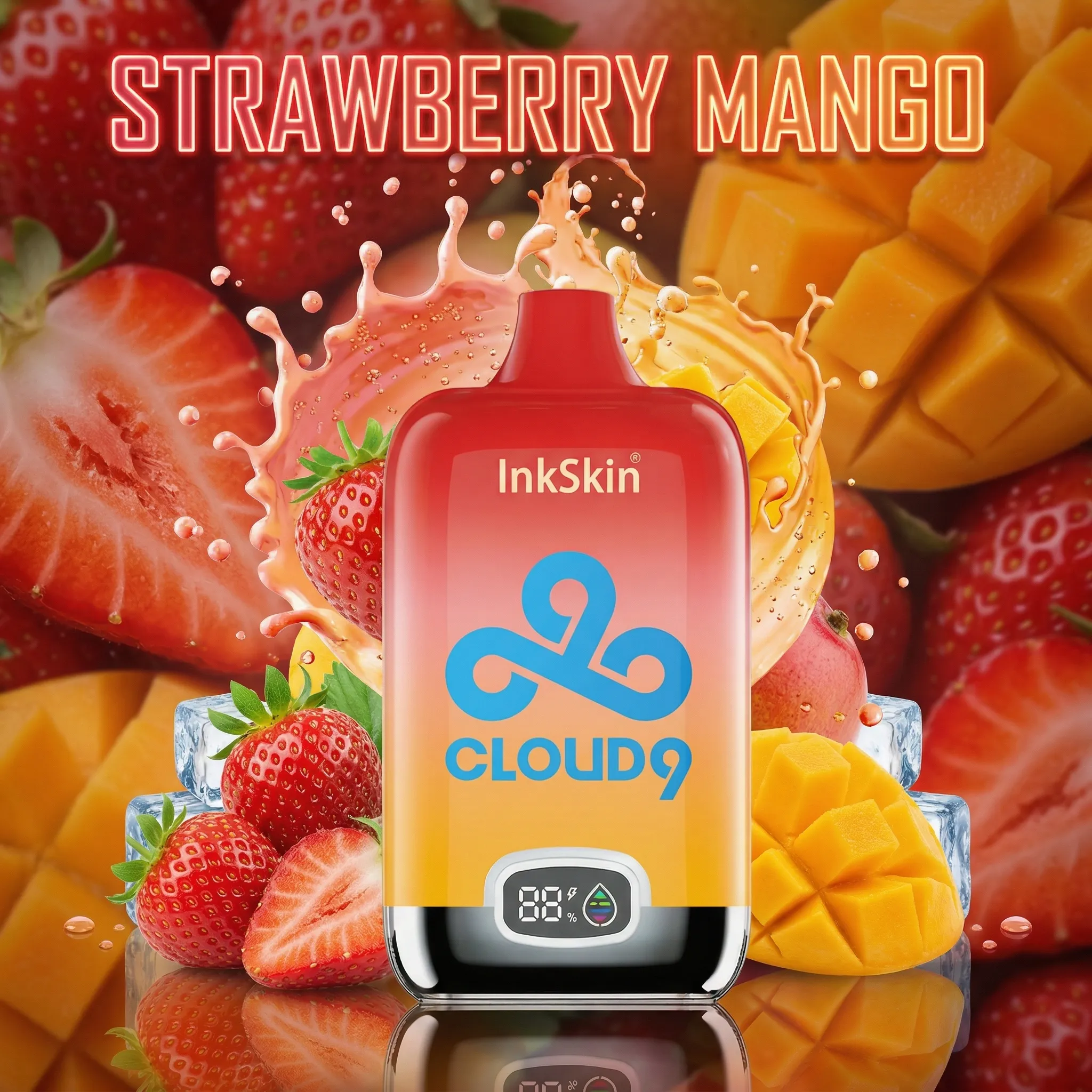 C9 team - ⭐InkSkin Digital Box 12000 Puffs - 10+ Flavour Choices 🍇🍉🍋