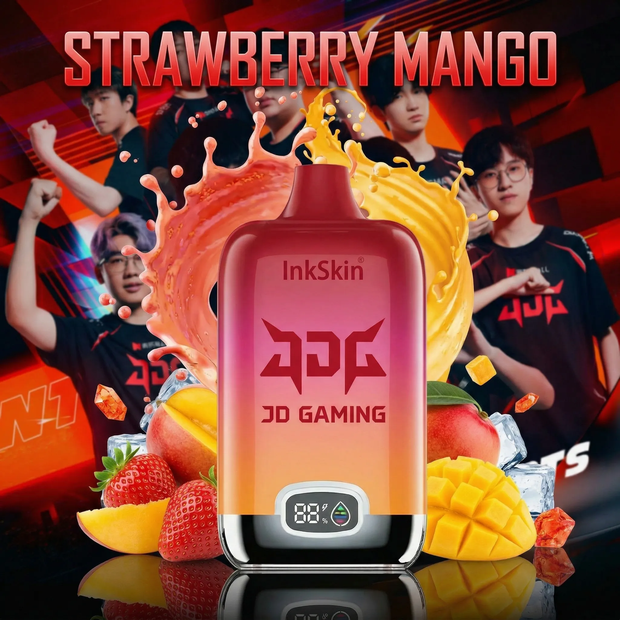 JDG team - ⭐InkSkin Digital Box 12000 Puffs - 10+ Flavour Choices 🍇🍉🍋