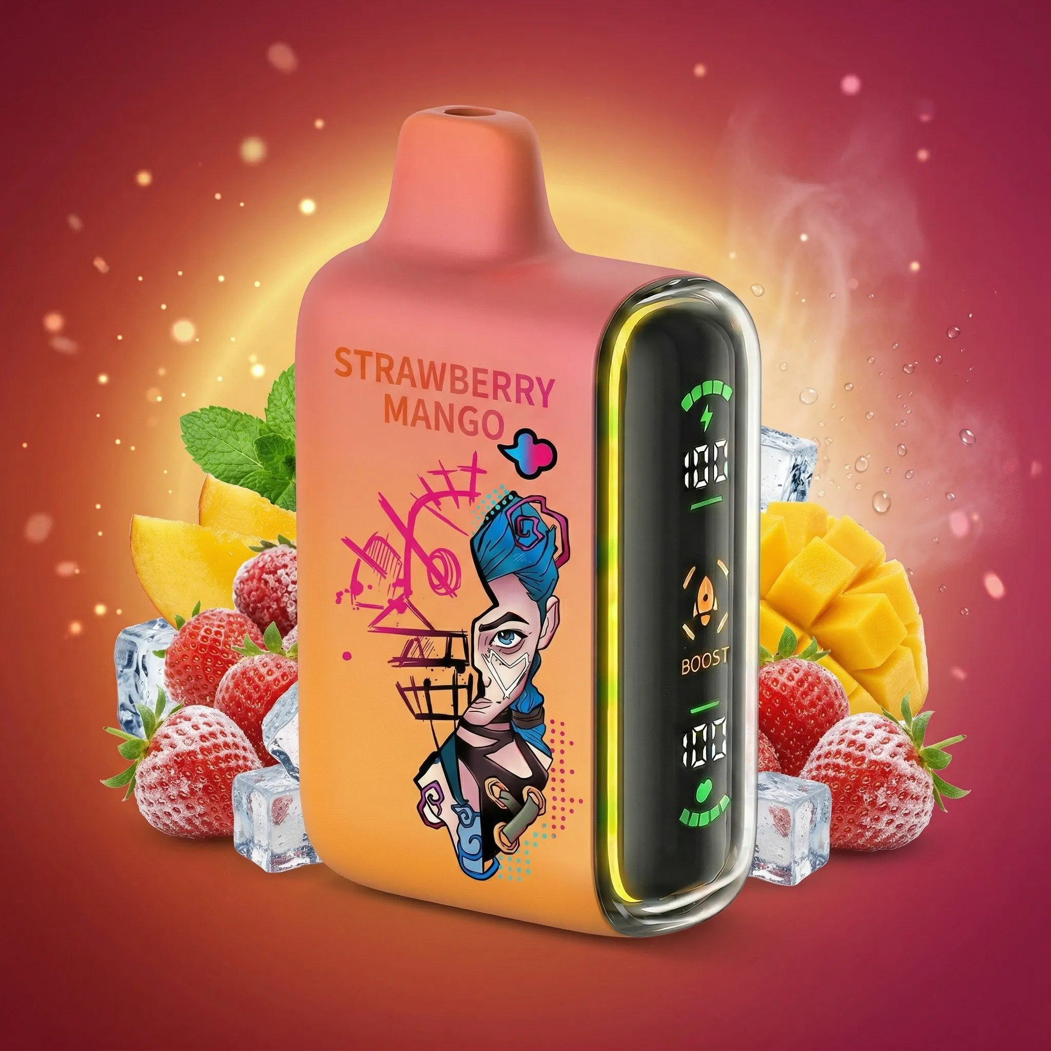 Jinx Doodle - 🔥InkSkin Pulse 15000 Puffs new - 10+ Flavour Choices 🍇🍉🍋