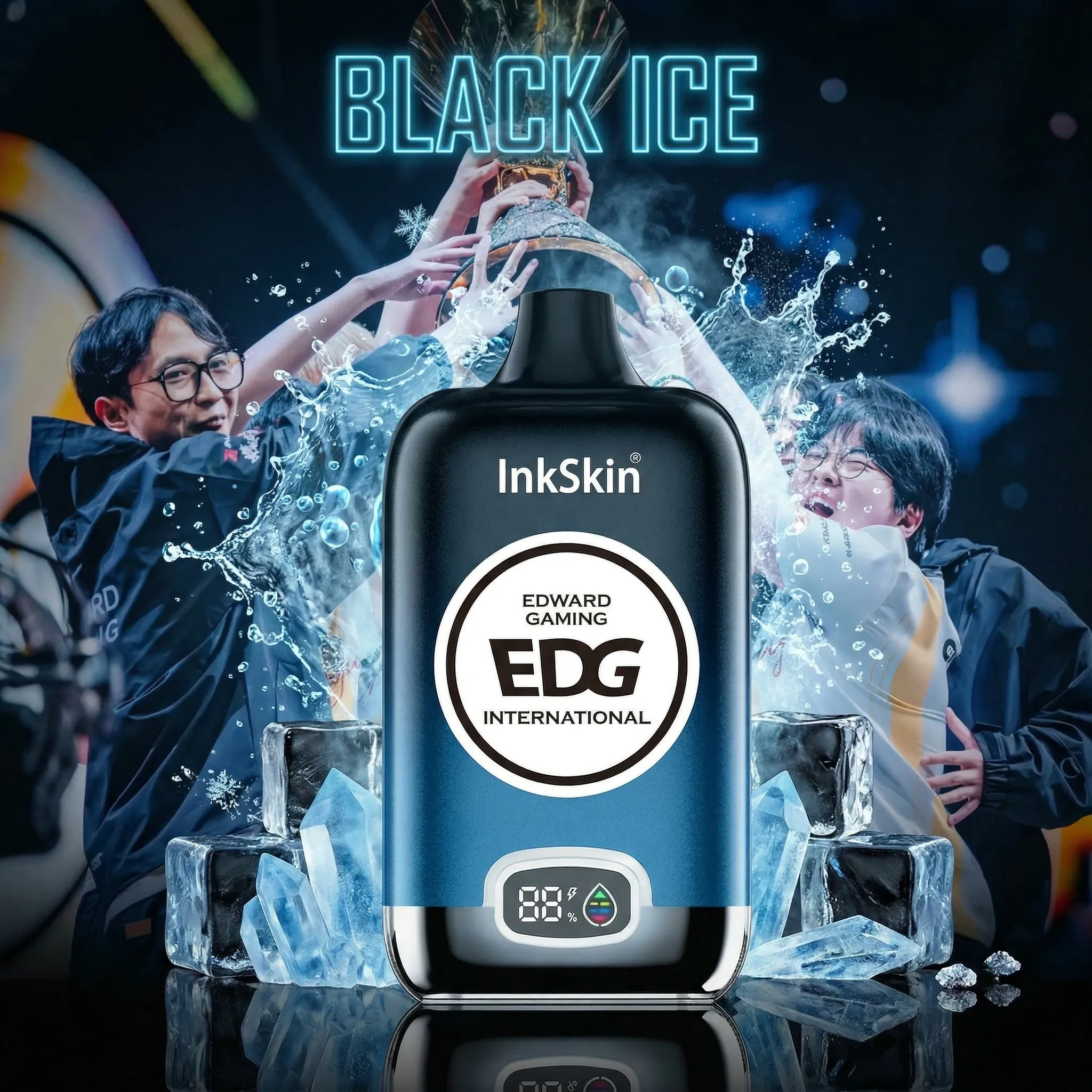 EDG team - ⭐InkSkin Digital Box 12000 Puffs - 10+ Flavour Choices 🍇🍉🍋