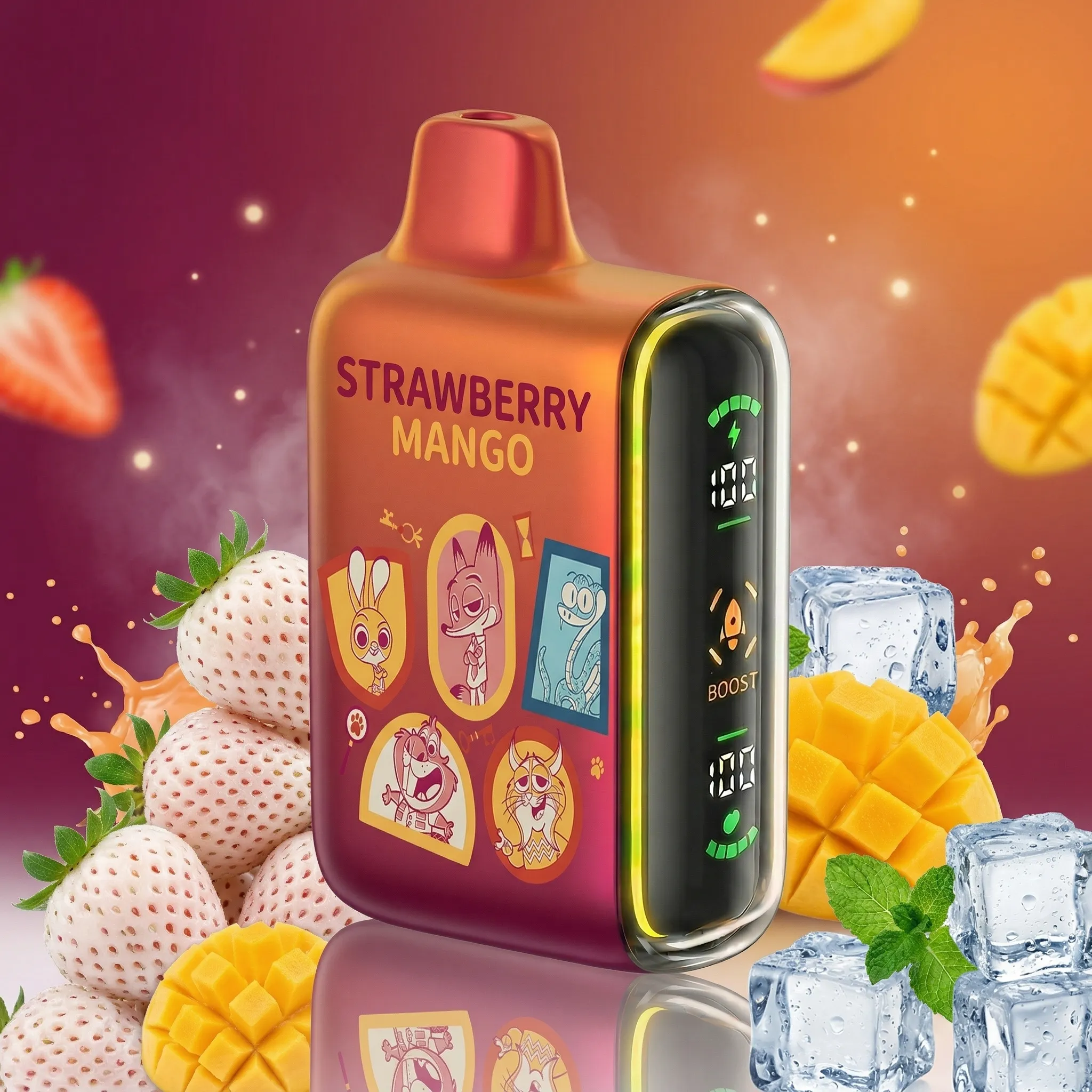 Zootopia - 🔥InkSkin Pulse 15000 Puffs new - 10+ Flavour Choices 🍇🍉🍋