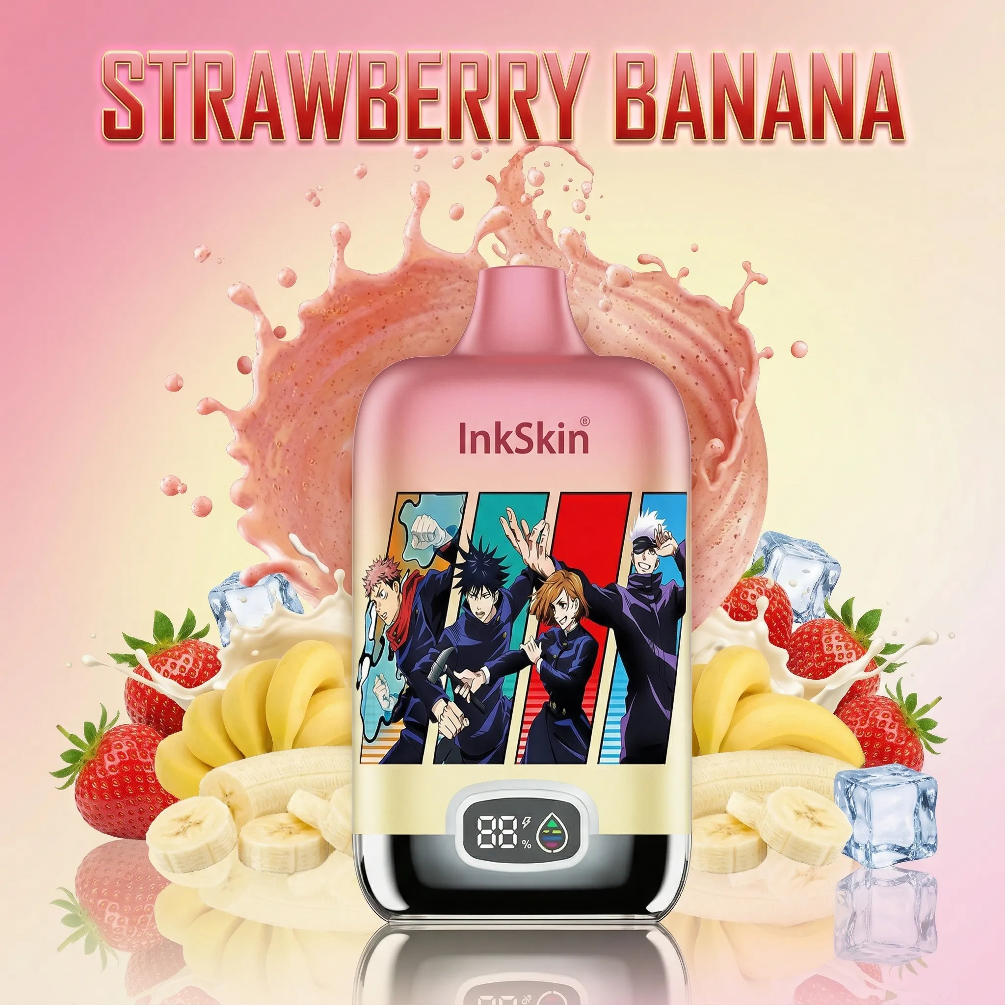 Jujutsu Kaisen - ⭐InkSkin Digital Box 12000 Puffs - 10+ Flavour Choices 🍇🍉🍋 Jujutsu Kaisen - ⭐InkSkin Digital Box 12000 Puffs - 10+ Flavour Choices 🍇🍉🍋