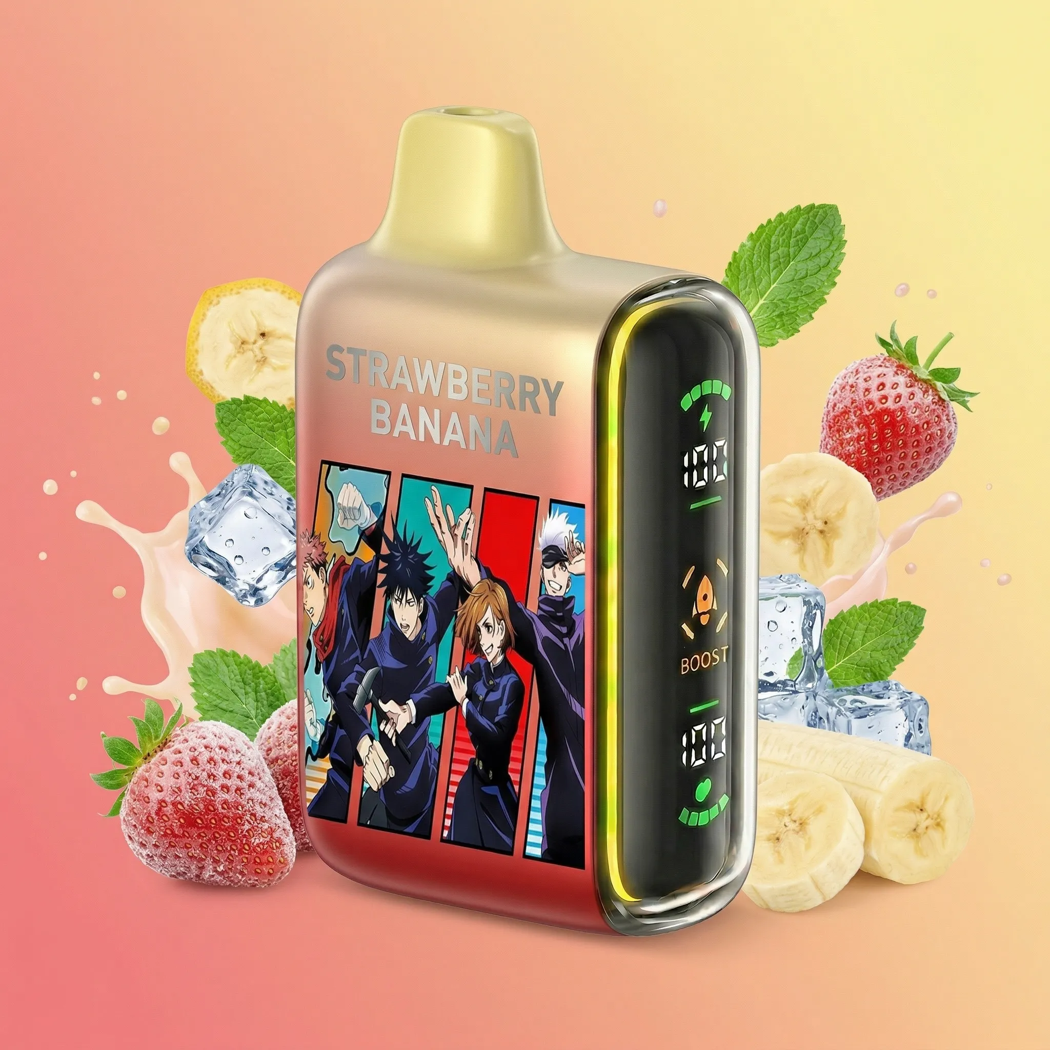 Jujutsu Kaisen - 🔥InkSkin Pulse 15000 Puffs new - 10+ Flavour Choices 🍇🍉🍋 Jujutsu Kaisen - 🔥InkSkin Pulse 15000 Puffs new - 10+ Flavour Choices 🍇🍉🍋