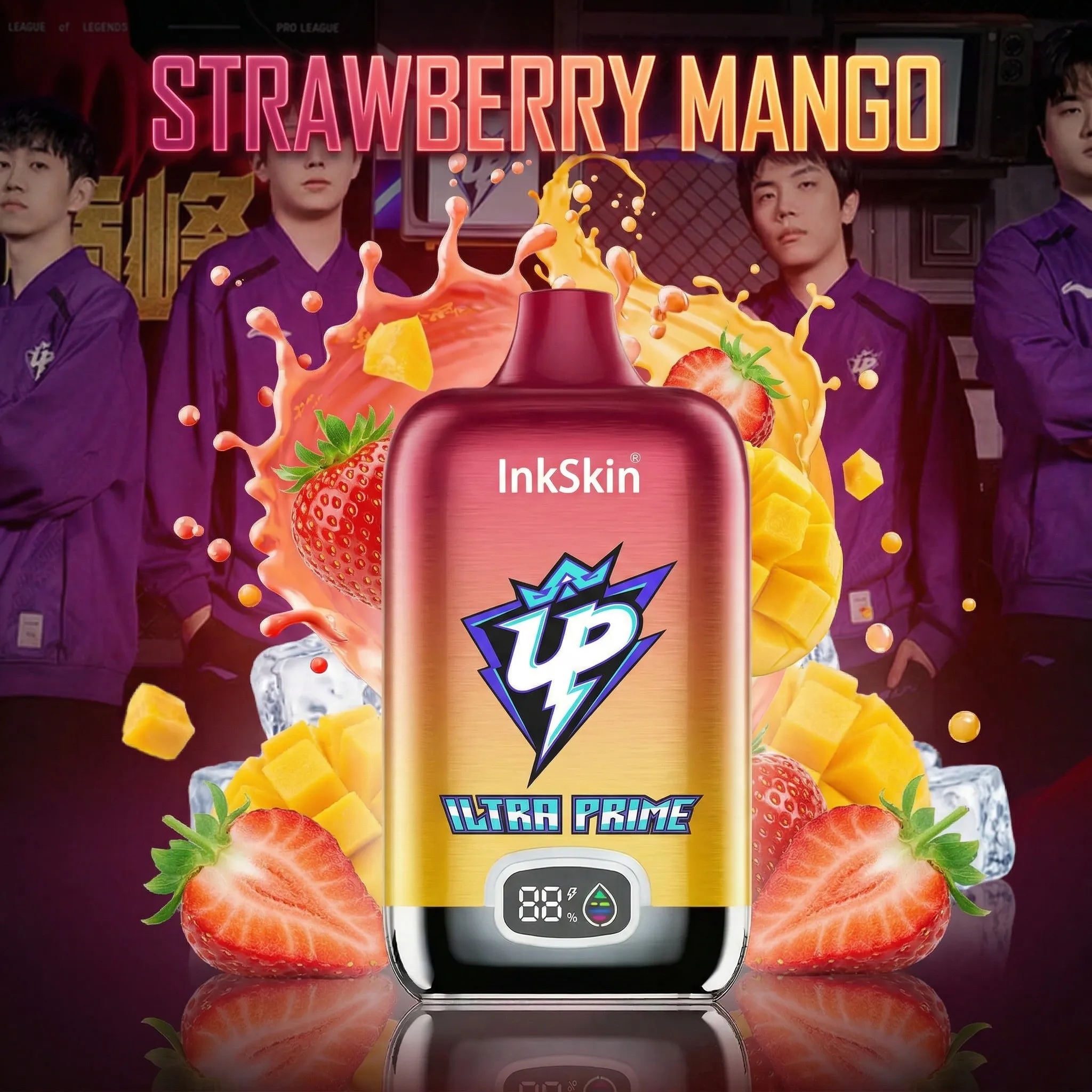 UP team - ⭐InkSkin Digital Box 12000 Puffs - 10+ Flavour Choices 🍇🍉🍋