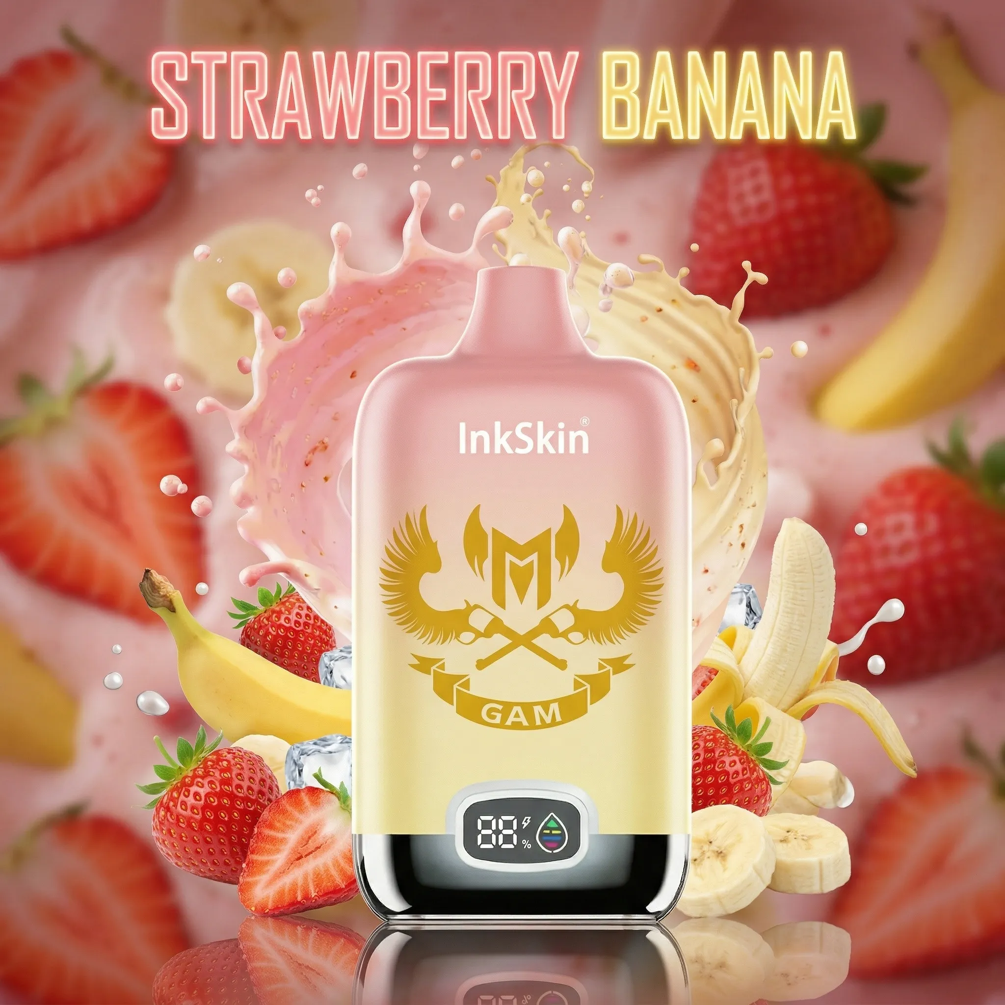 GAM team - ⭐InkSkin Digital Box 12000 Puffs - 10+ Flavour Choices 🍇🍉🍋