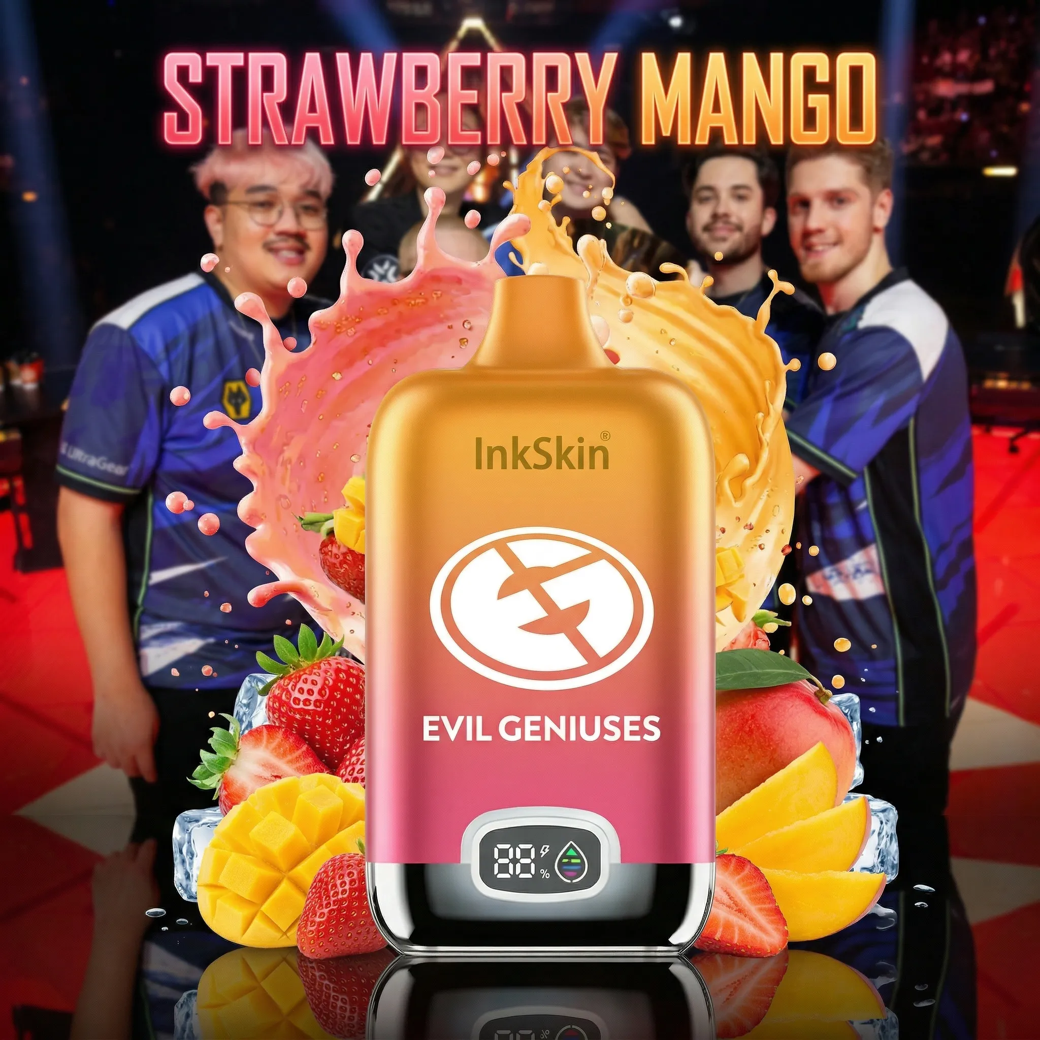 EG team - ⭐InkSkin Digital Box 12000 Puffs - 10+ Flavour Choices 🍇🍉🍋