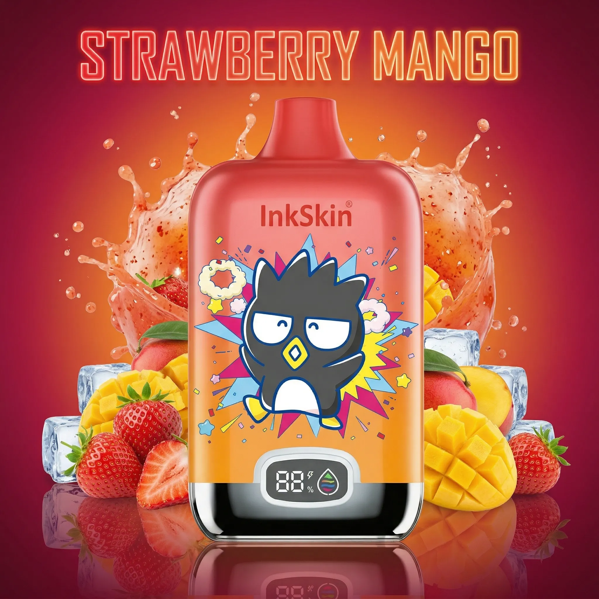 Bad Badtz-Maru - ⭐InkSkin Digital Box 12000 Puffs - 10+ Flavour Choices 🍇🍉🍋