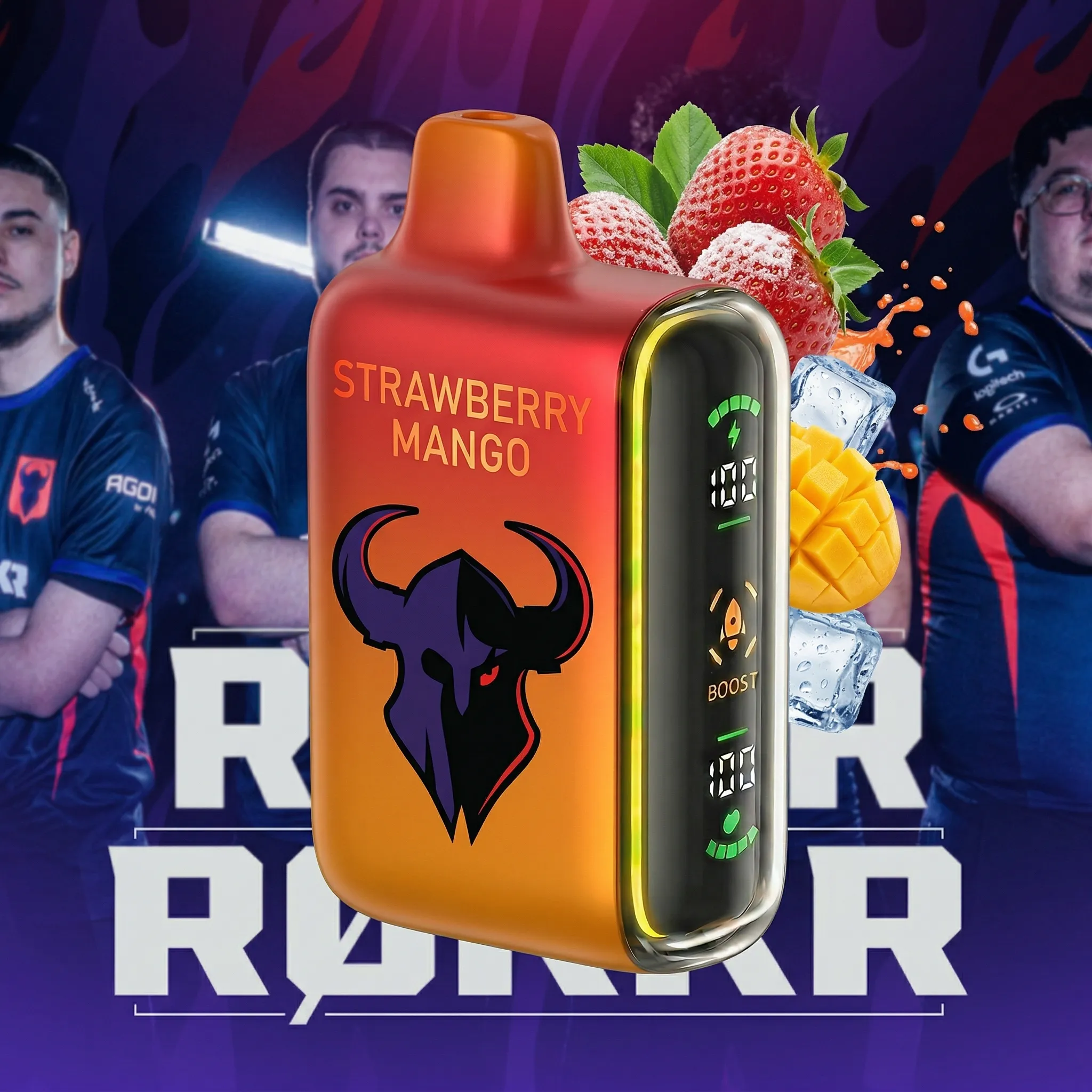 RØKKR team - 🔥InkSkin Pulse 15000 Puffs new - 10+ Flavour Choices 🍇🍉🍋