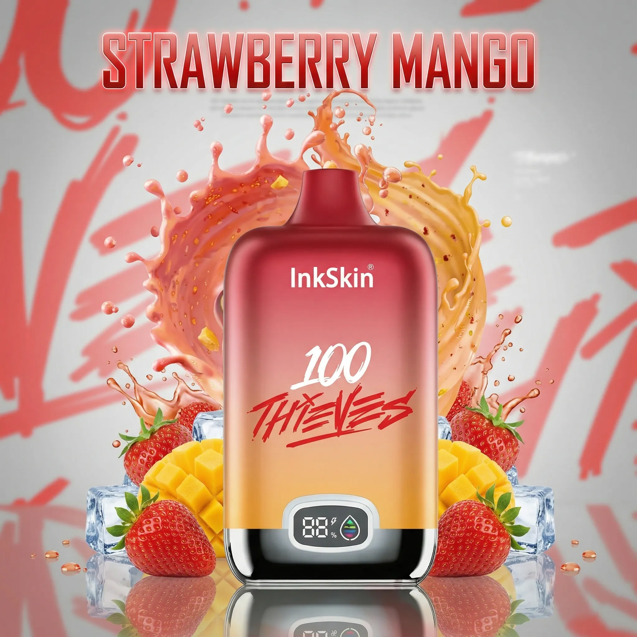 100T team - ⭐InkSkin Digital Box 12000 Puffs - 10+ Flavour Choices 🍇🍉🍋