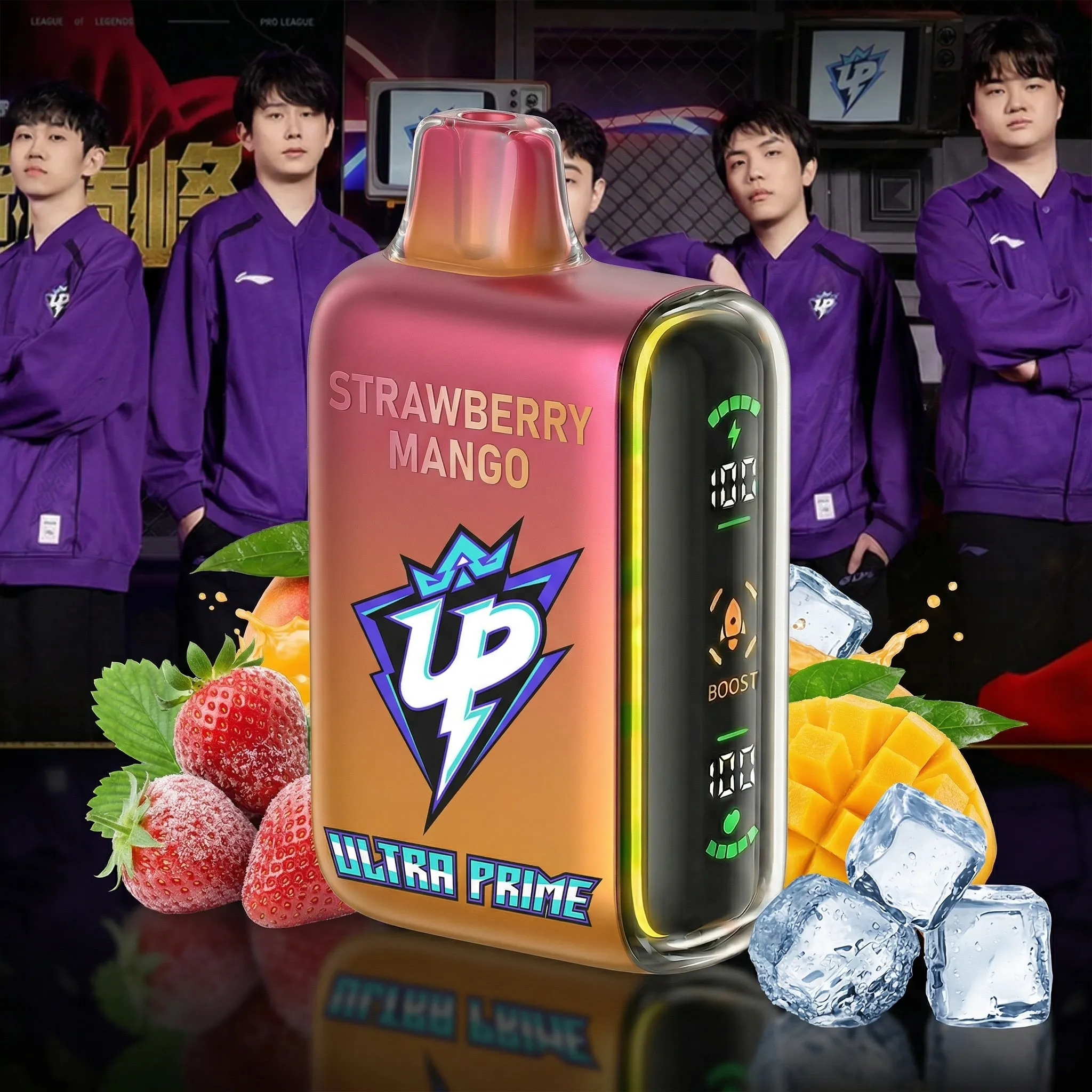 UP team - 🔥InkSkin Pulse 15000 Puffs new - 10+ Flavour Choices 🍇🍉🍋