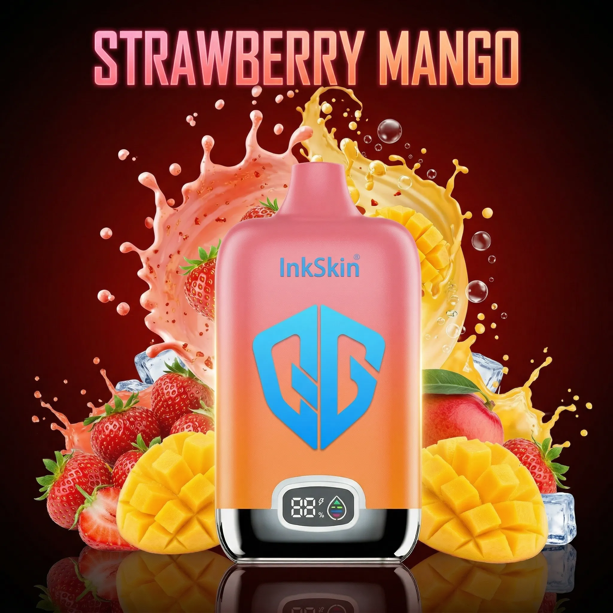 QoR team - ⭐InkSkin Digital Box 12000 Puffs - 10+ Flavour Choices 🍇🍉🍋