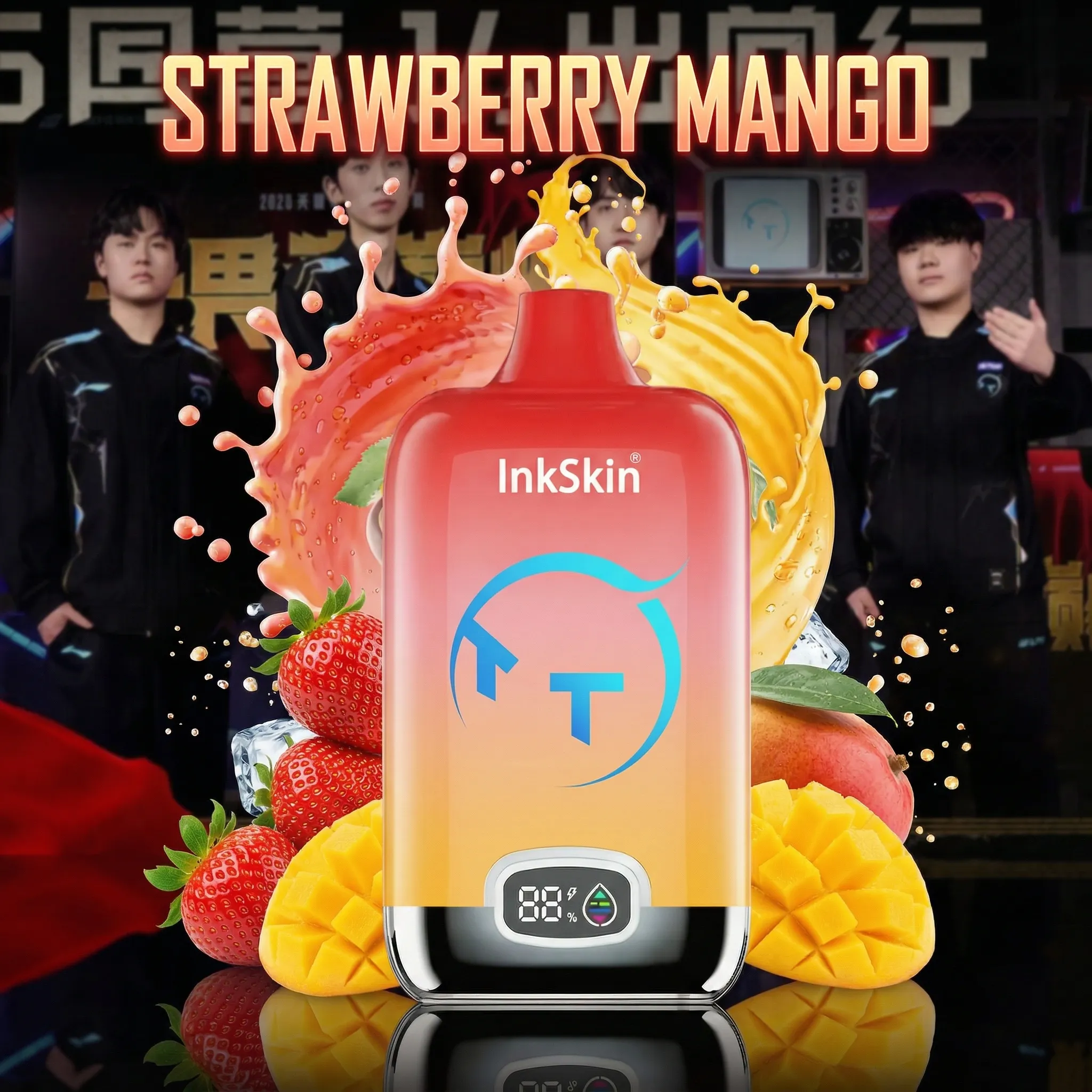 TT team - ⭐InkSkin Digital Box 12000 Puffs - 10+ Flavour Choices 🍇🍉🍋