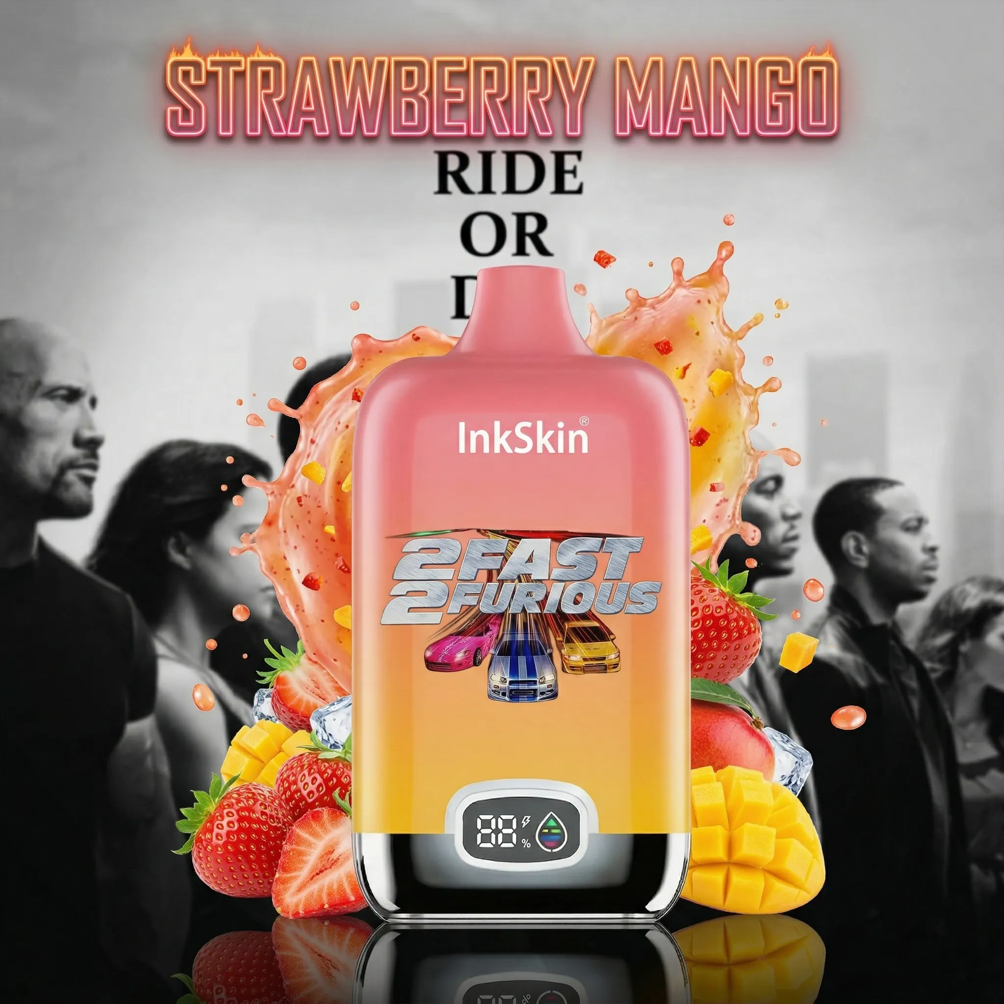 fast and Furious - ⭐InkSkin Digital Box 12000 Puffs - 10+ Flavour Choices 🍇🍉🍋 fast and Furious - ⭐InkSkin Digital Box 12000 Puffs - 10+ Flavour Choices 🍇🍉🍋