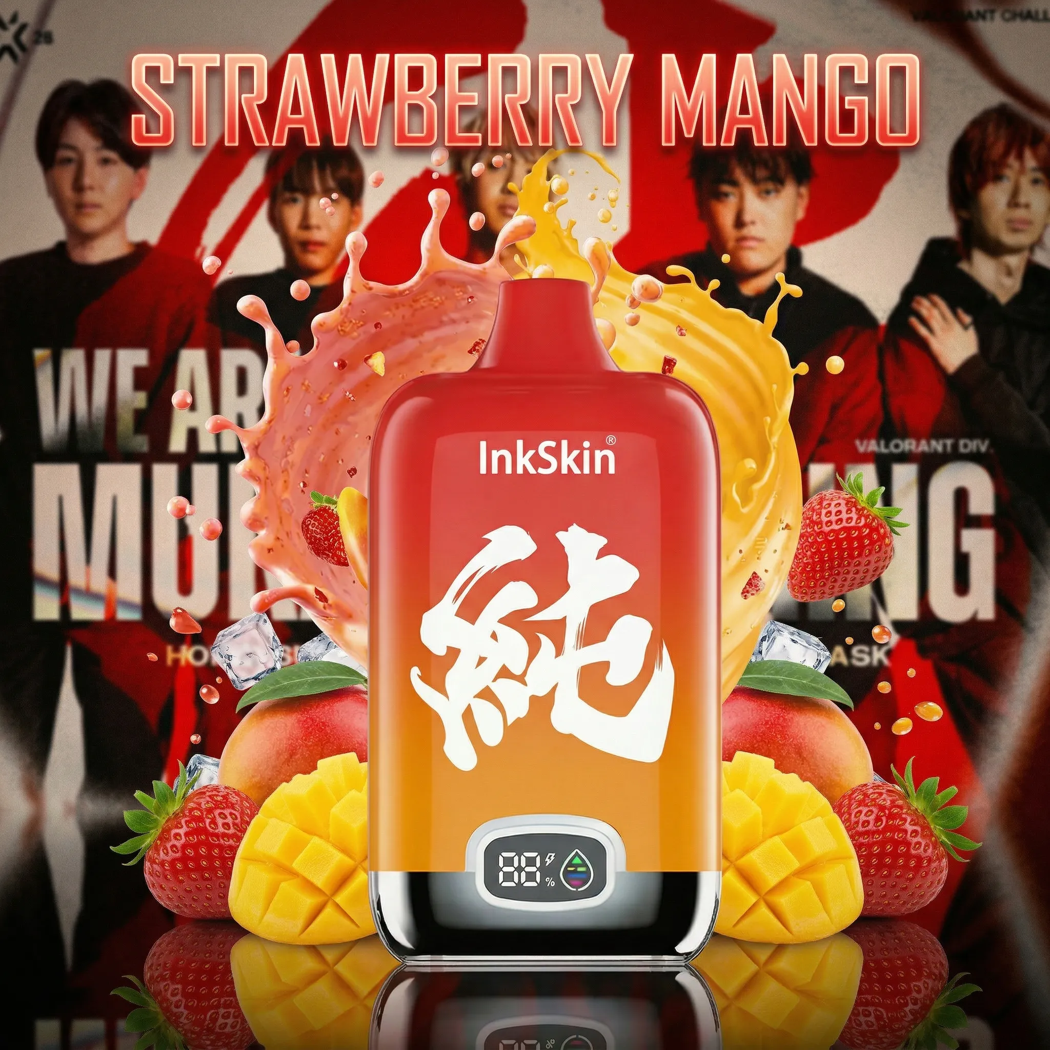MRG team - ⭐InkSkin Digital Box 12000 Puffs - 10+ Flavour Choices 🍇🍉🍋