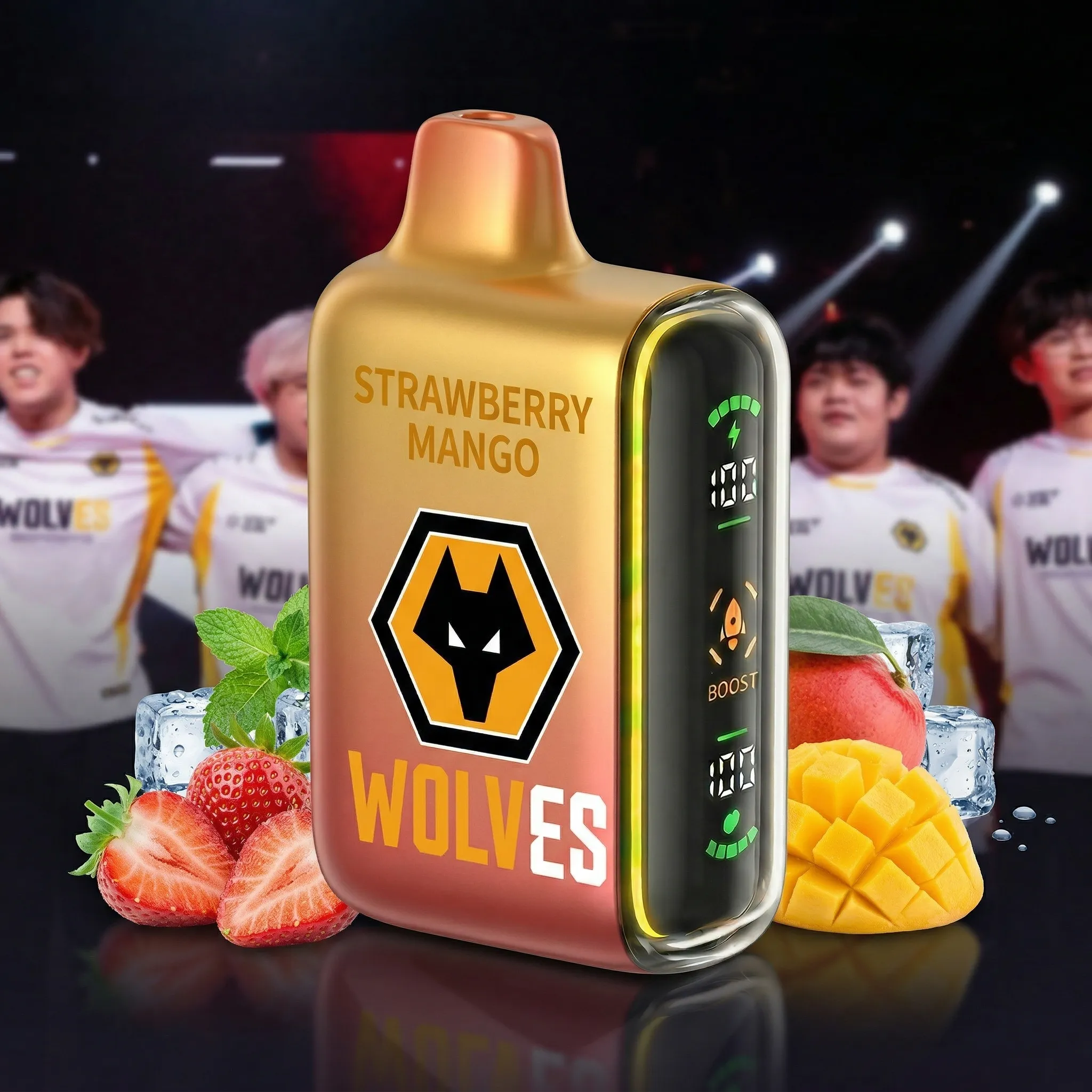 WOLVES team - 🔥InkSkin Pulse 15000 Puffs new - 10+ Flavour Choices 🍇🍉🍋
