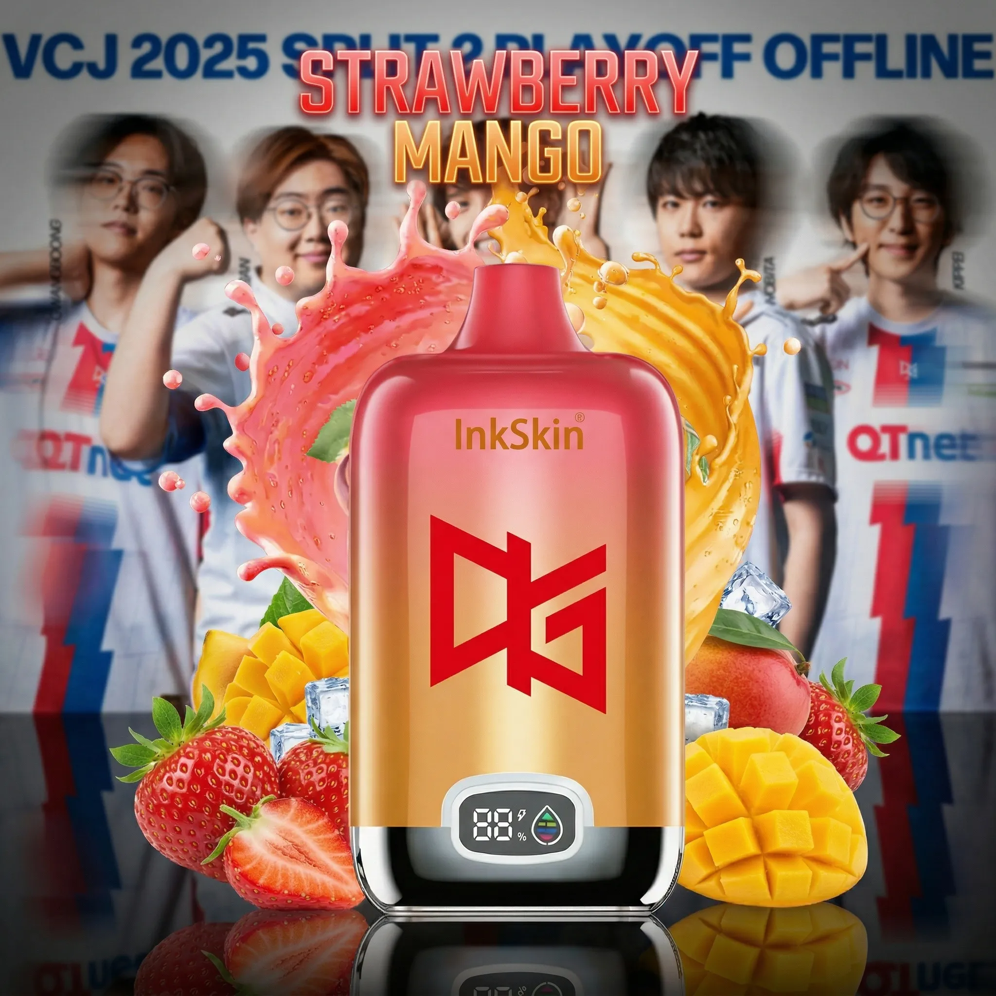 QTD team - โญInkSkin Digital Box 12000 Puffs - 10+ Flavour Choices ๐๐๐ QTD team - โญInkSkin Digital Box 12000 Puffs - 10+ Flavour Choices ๐๐๐