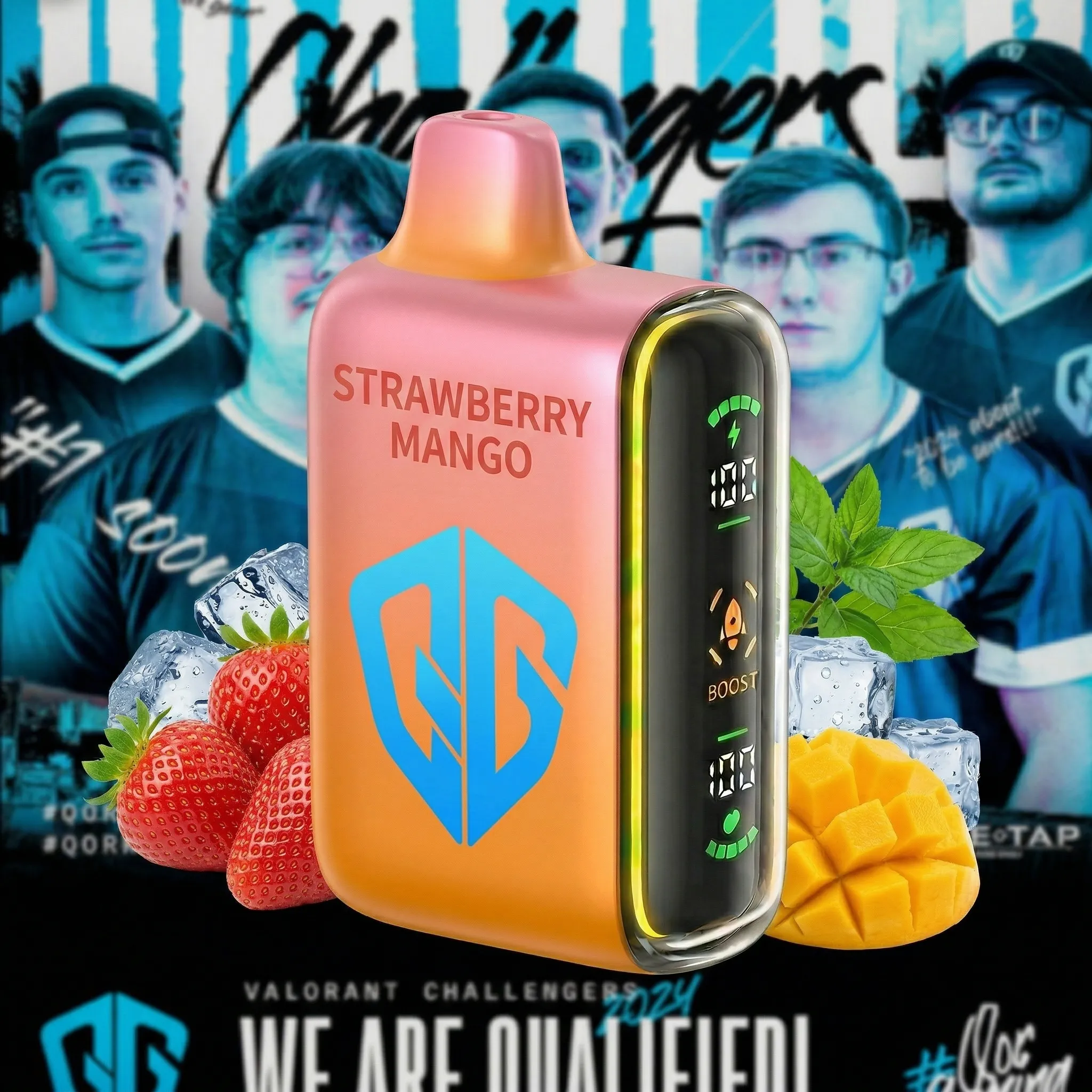 QoR team - 🔥InkSkin Pulse 15000 Puffs new - 10+ Flavour Choices 🍇🍉🍋