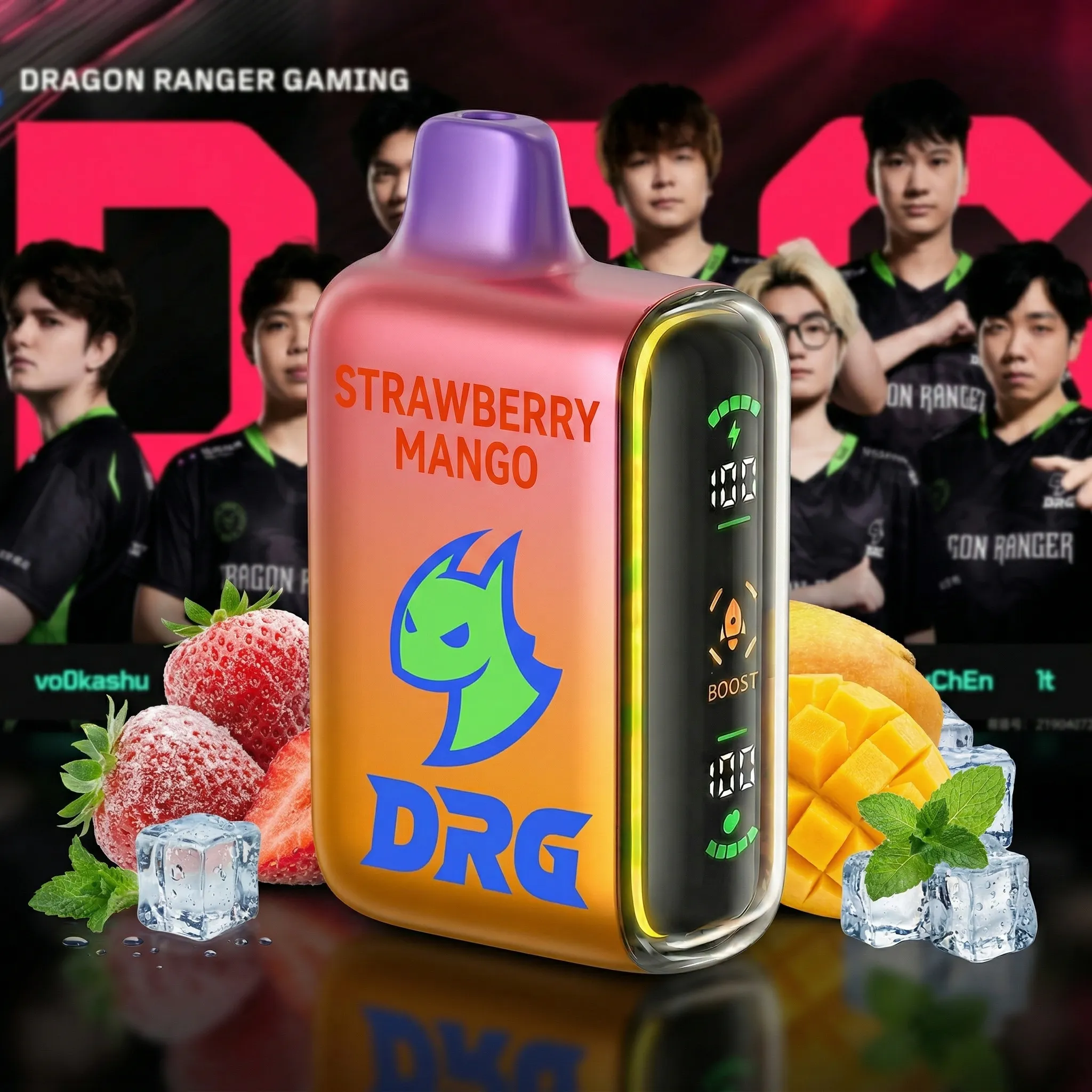 DRG team - 🔥InkSkin Pulse 15000 Puffs new - 10+ Flavour Choices 🍇🍉🍋
