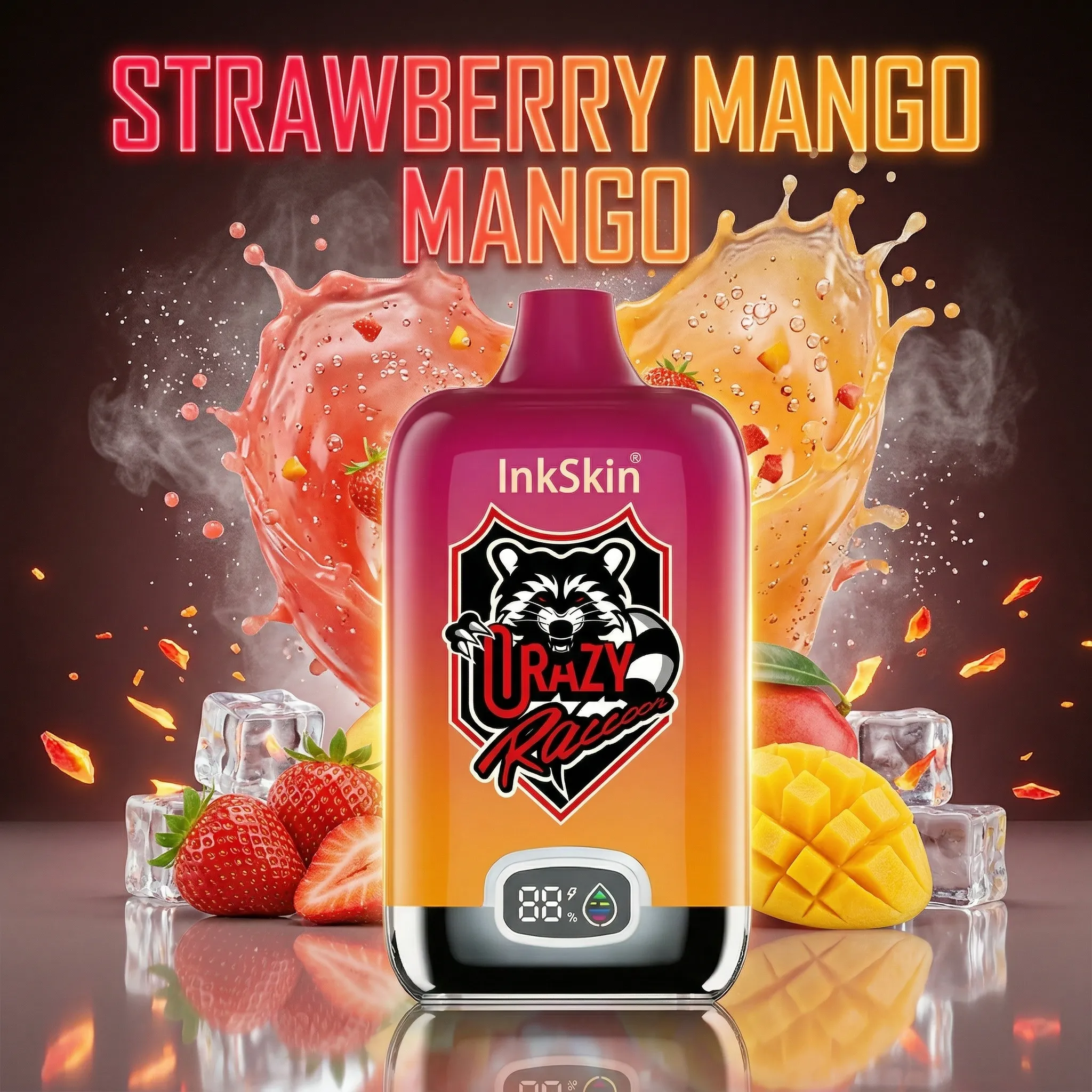 CR team - ⭐InkSkin Digital Box 12000 Puffs - 10+ Flavour Choices 🍇🍉🍋