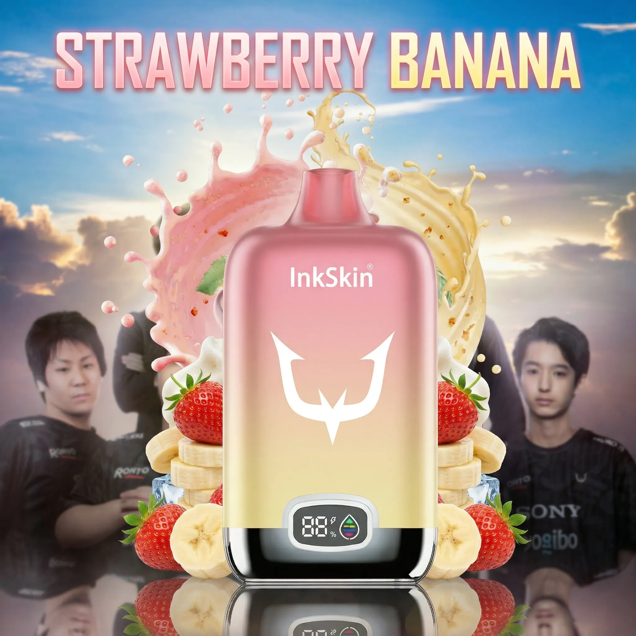 REJECT team - ⭐InkSkin Digital Box 12000 Puffs - 10+ Flavour Choices 🍇🍉🍋