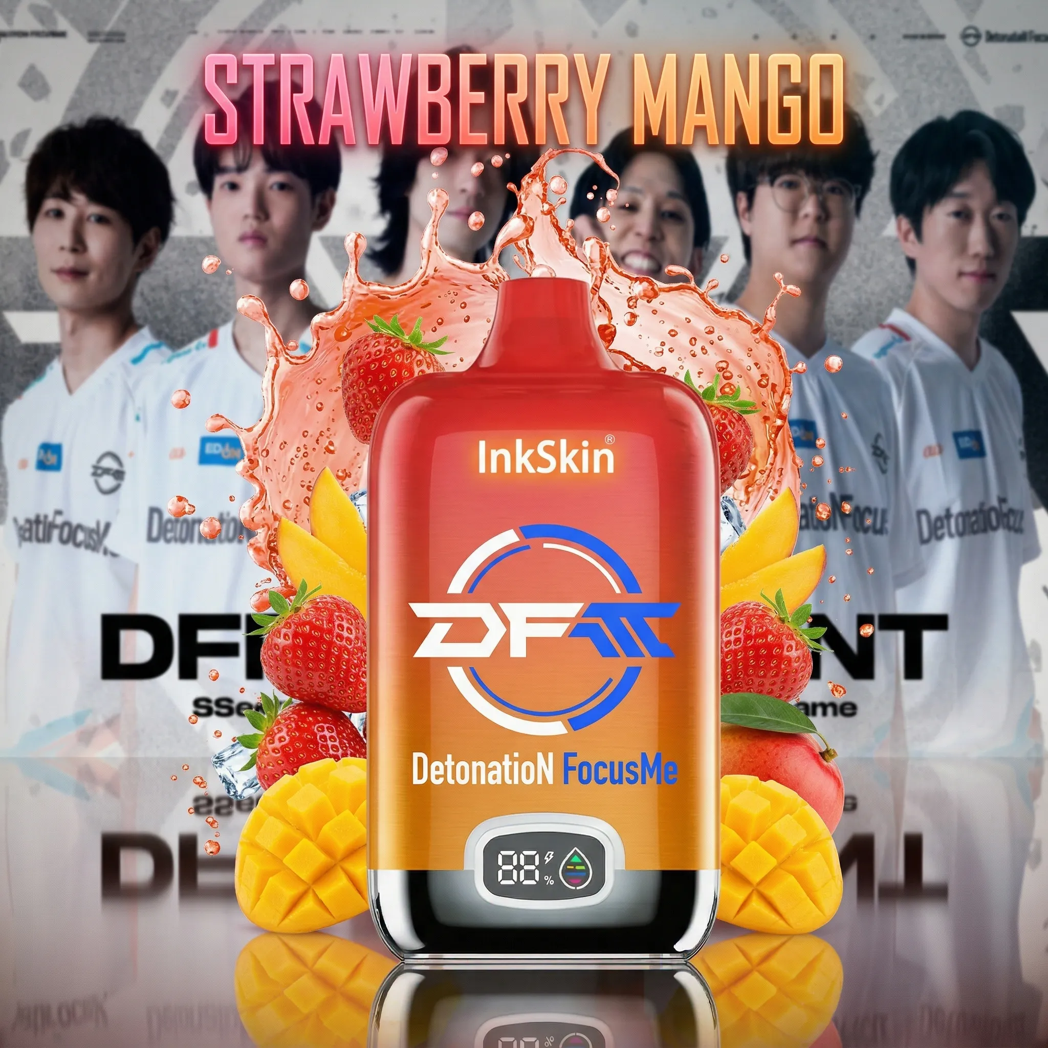 DFM team - ⭐InkSkin Digital Box 12000 Puffs - 10+ Flavour Choices 🍇🍉🍋