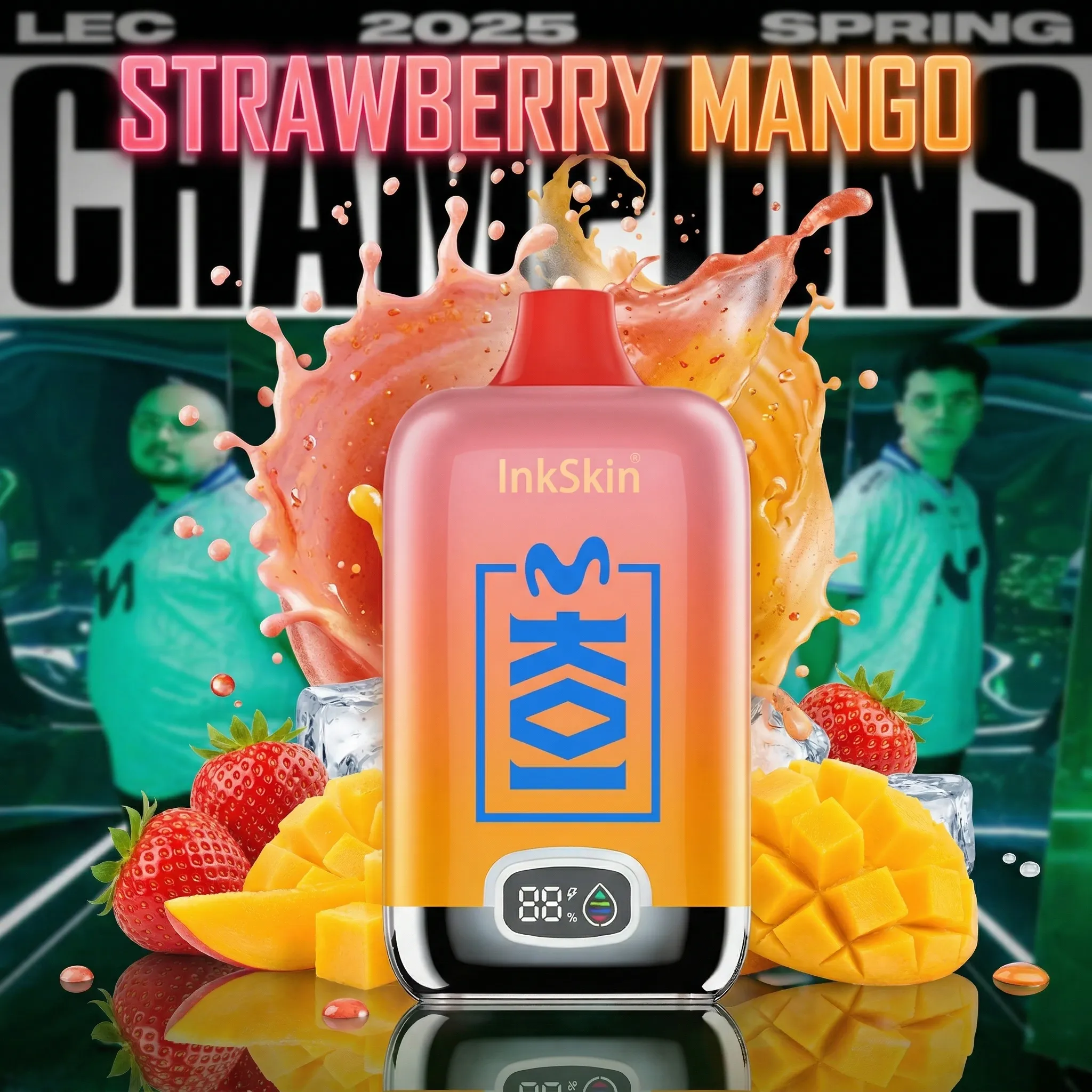 MKOI team - ⭐InkSkin Digital Box 12000 Puffs - 10+ Flavour Choices 🍇🍉🍋