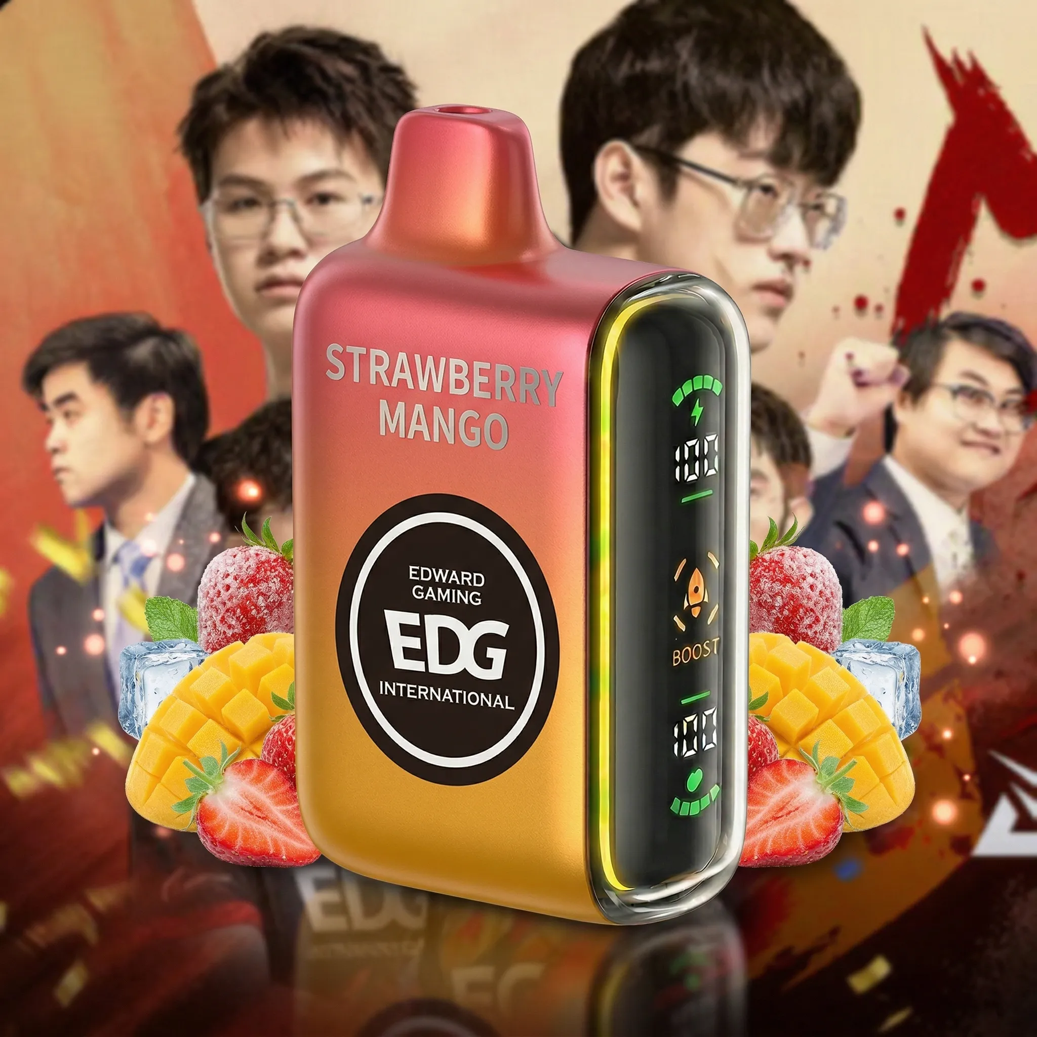 EDG team - 🔥InkSkin Pulse 15000 Puffs new - 10+ Flavour Choices 🍇🍉🍋