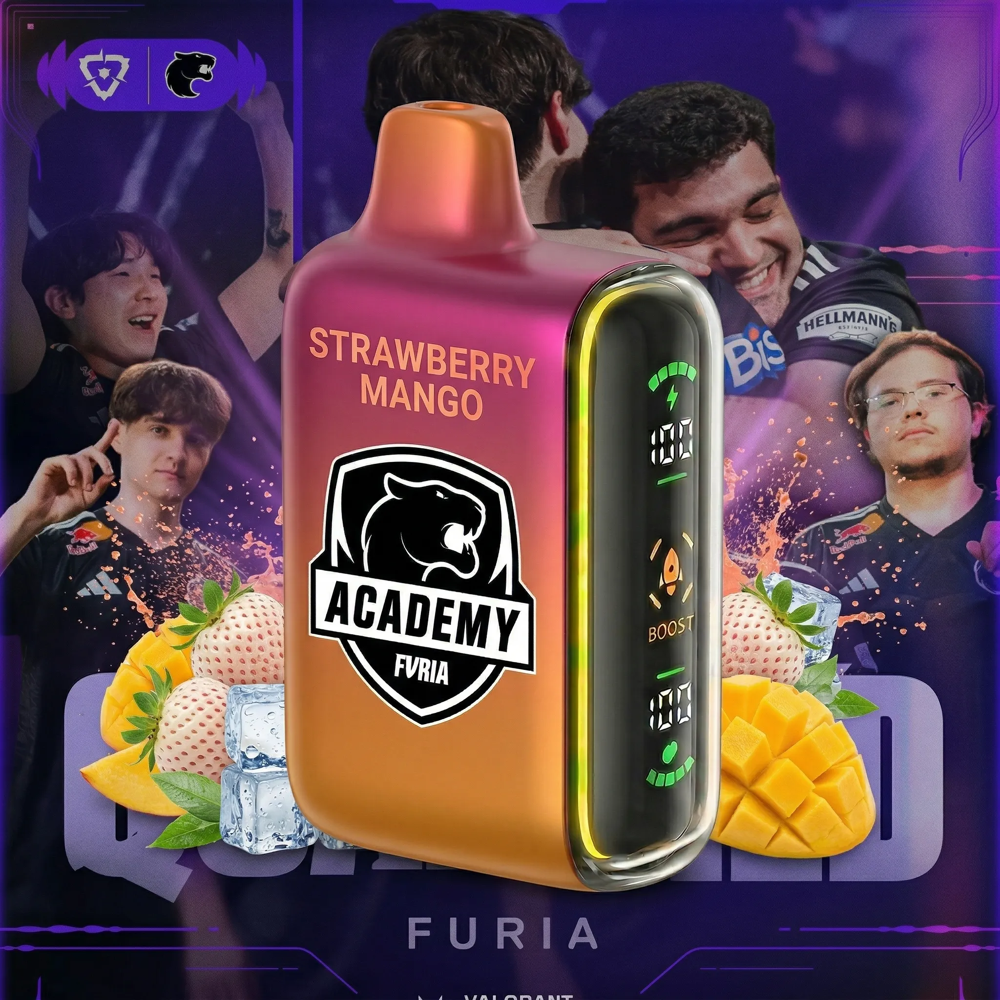 FURIA team - 🔥InkSkin Pulse 15000 Puffs new - 10+ Flavour Choices 🍇🍉🍋