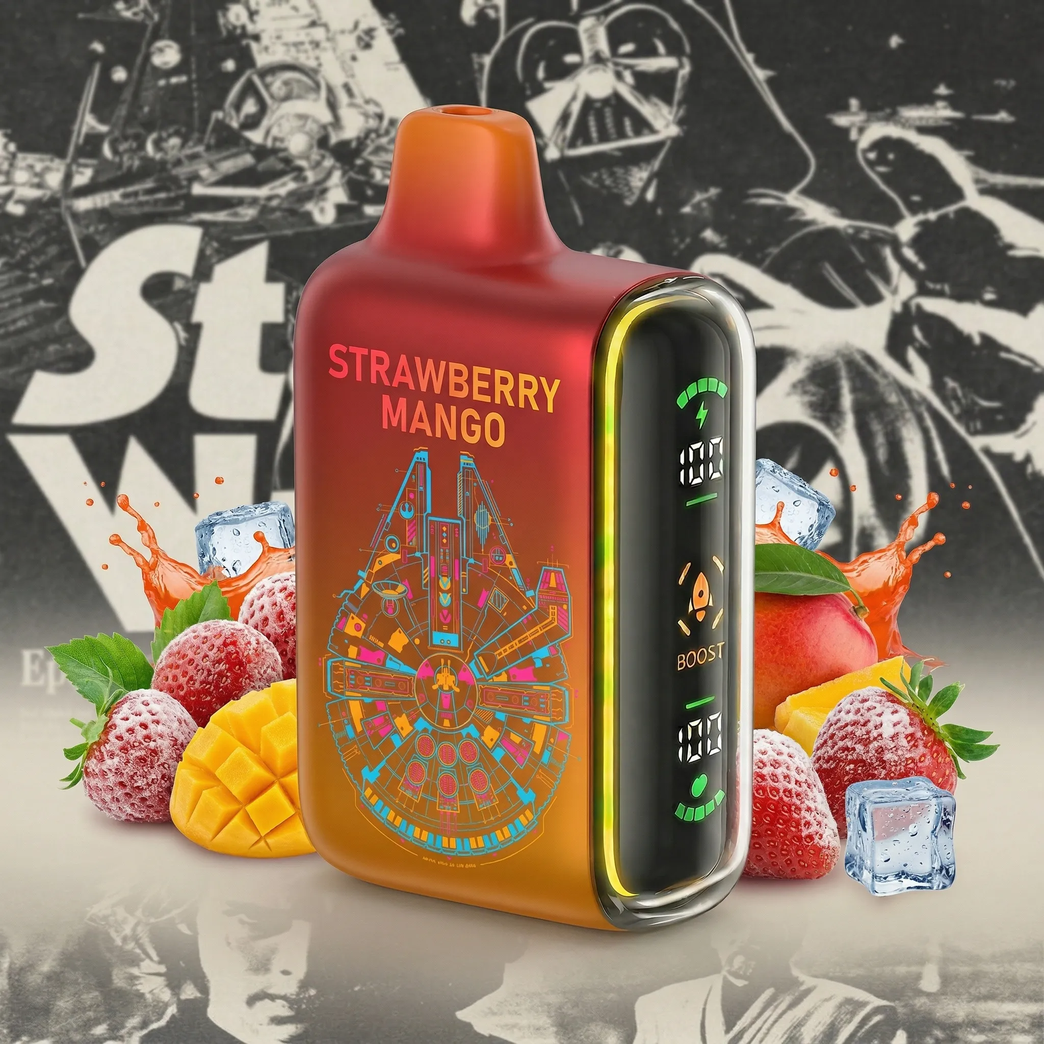 Star Wars - 🔥InkSkin Pulse 15000 Puffs new - 10+ Flavour Choices 🍇🍉🍋
