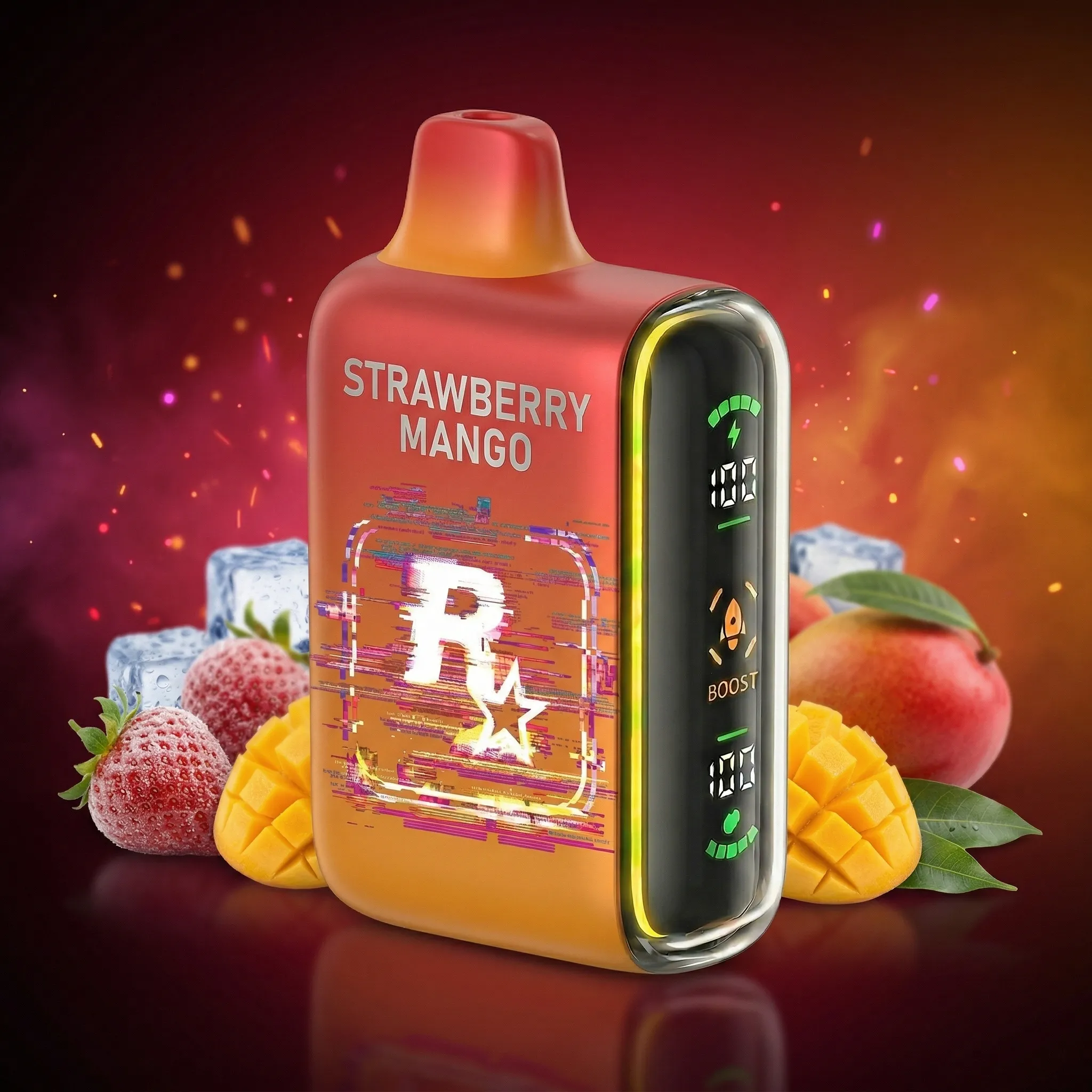 Rockstar  Cyber - 🔥InkSkin Pulse 15000 Puffs new - 10+ Flavour Choices 🍇🍉🍋