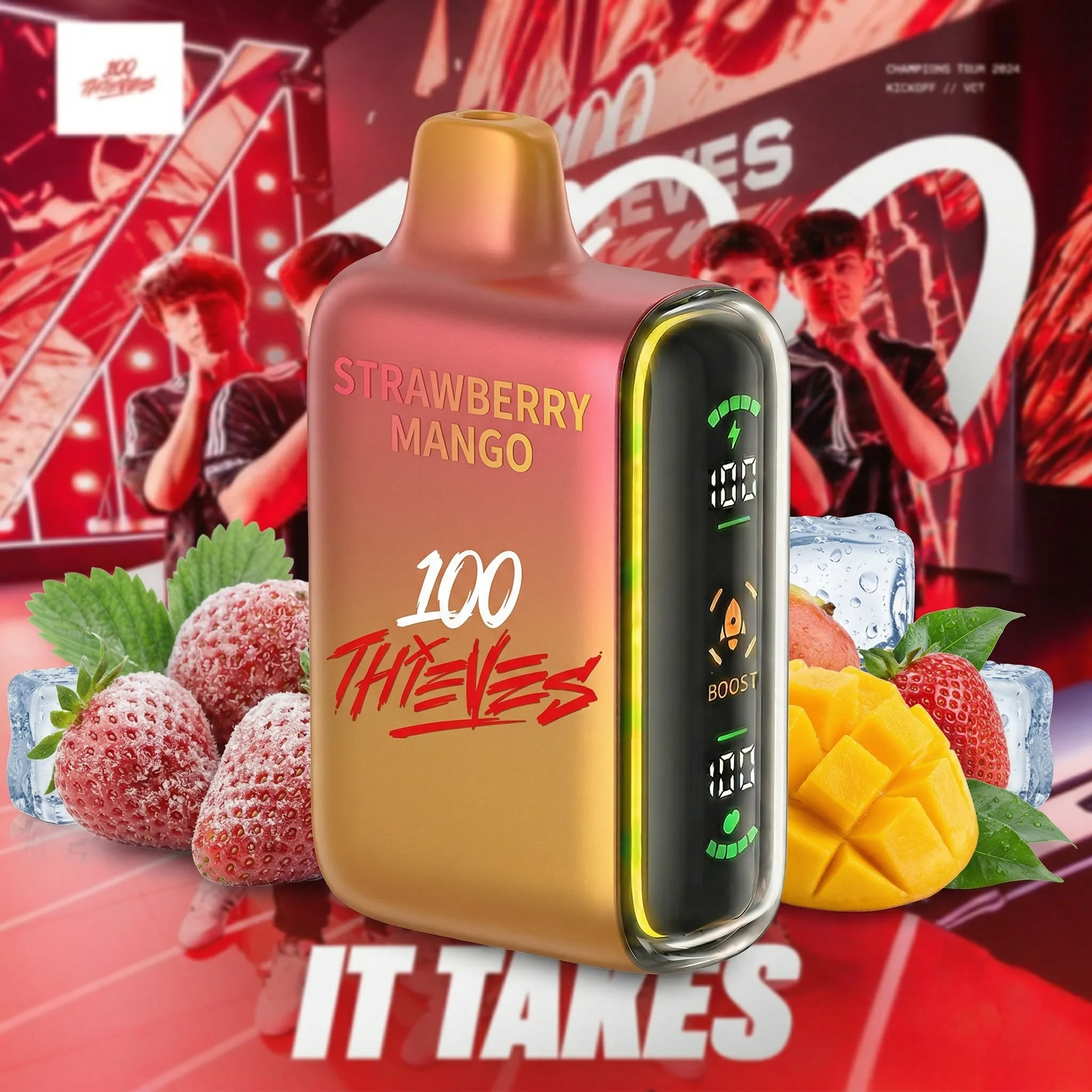 100T team - 🔥InkSkin Pulse 15000 Puffs new - 10+ Flavour Choices 🍇🍉🍋