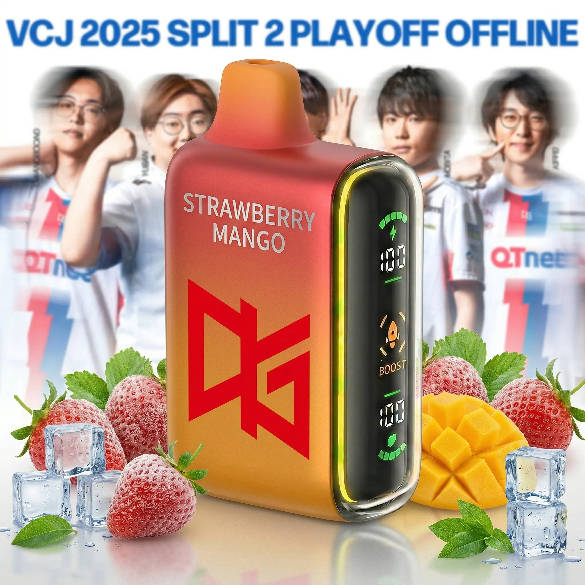 QTD team - 🔥InkSkin Pulse 15000 Puffs new - 10+ Flavour Choices 🍇🍉🍋