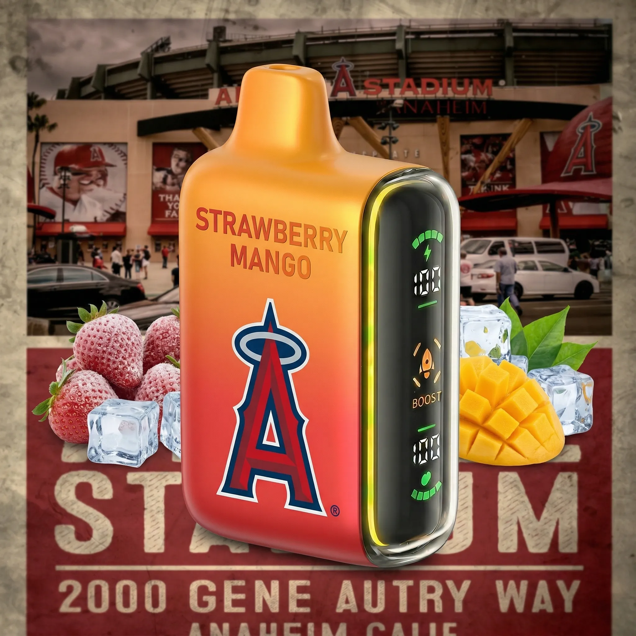 Los Angeles Angels - 🔥InkSkin Pulse 15000 Puffs new - 10+ Flavour Choices 🍇🍉🍋