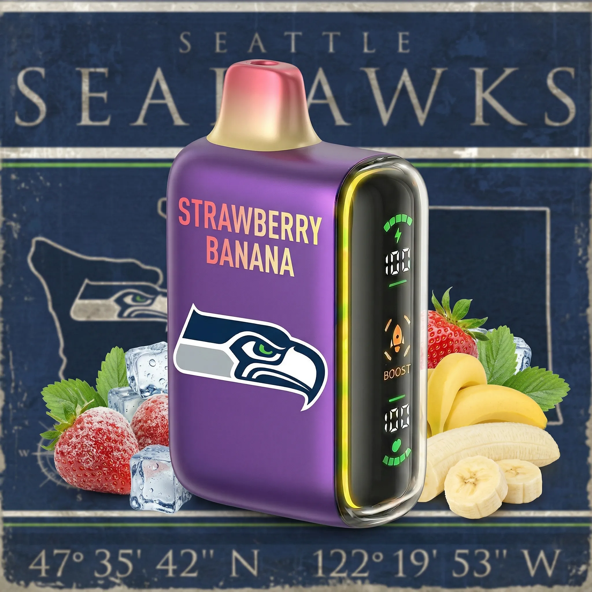 Seattle Seahawks - ๐ฅInkSkin Pulse 15000 Puffs new - 10+ Flavour Choices ๐๐๐ Seattle Seahawks - ๐ฅInkSkin Pulse 15000 Puffs new - 10+ Flavour Choices ๐๐๐