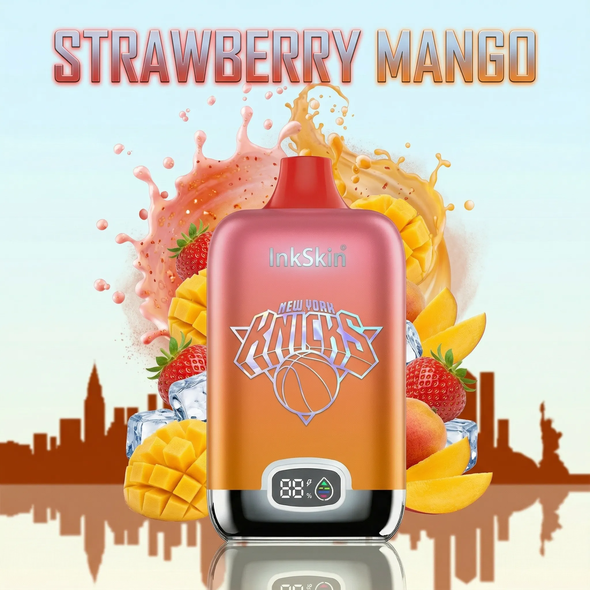 Knicks - ⭐InkSkin Digital Box 12000 Puffs - 10+ Flavour Choices 🍇🍉🍋