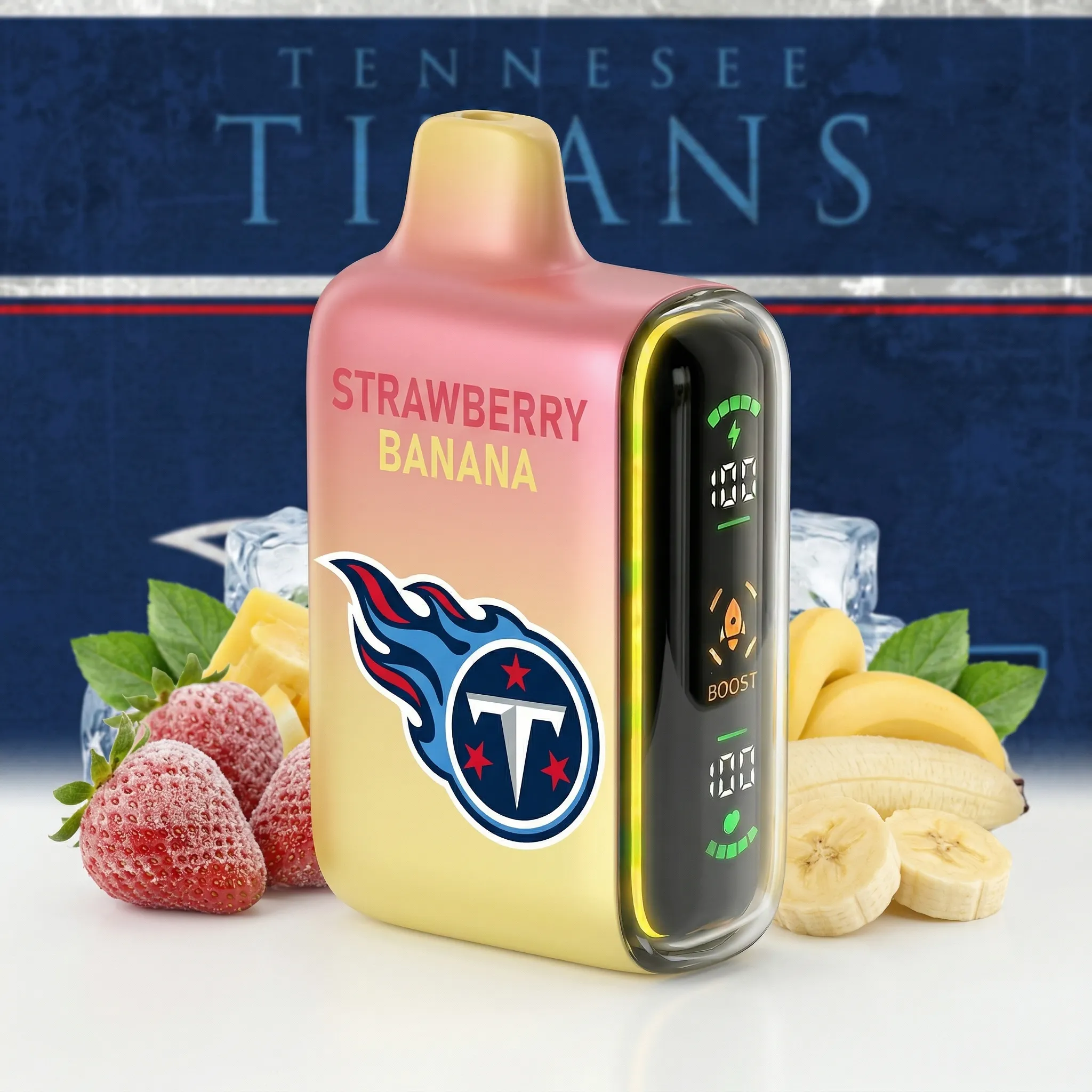 Tennessee Titans - 🔥InkSkin Pulse 15000 Puffs new - 10+ Flavour Choices 🍇🍉🍋
