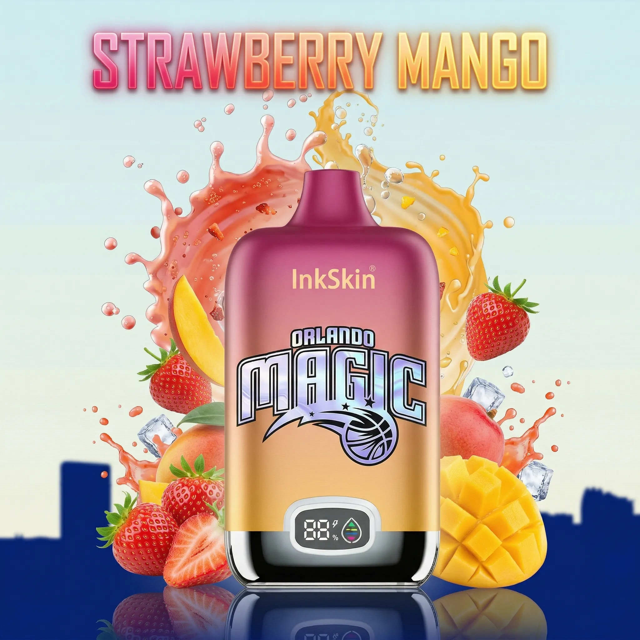 Magic - ⭐InkSkin Digital Box 12000 Puffs - 10+ Flavour Choices 🍇🍉🍋