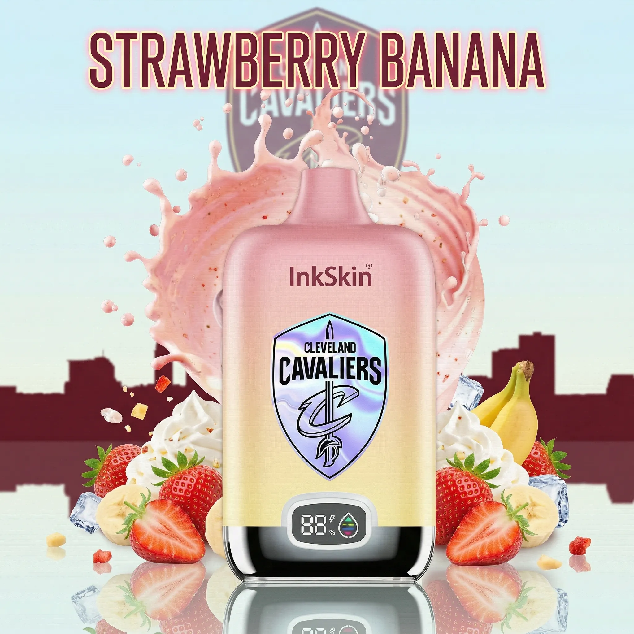 Cavaliers - ⭐InkSkin Digital Box 12000 Puffs - 10+ Flavour Choices 🍇🍉🍋