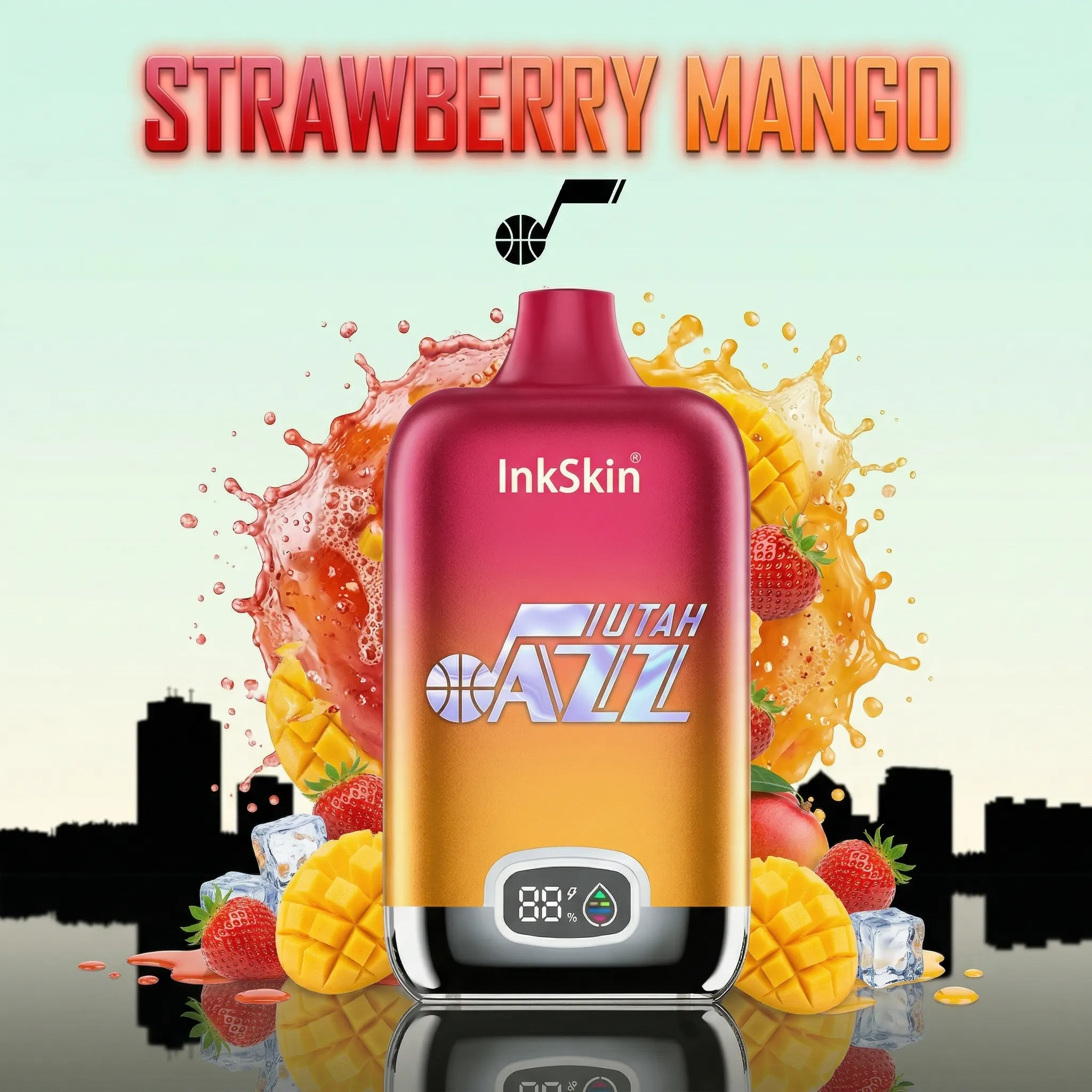 Jazz - โญInkSkin Digital Box 12000 Puffs - 10+ Flavour Choices ๐๐๐ Jazz - โญInkSkin Digital Box 12000 Puffs - 10+ Flavour Choices ๐๐๐