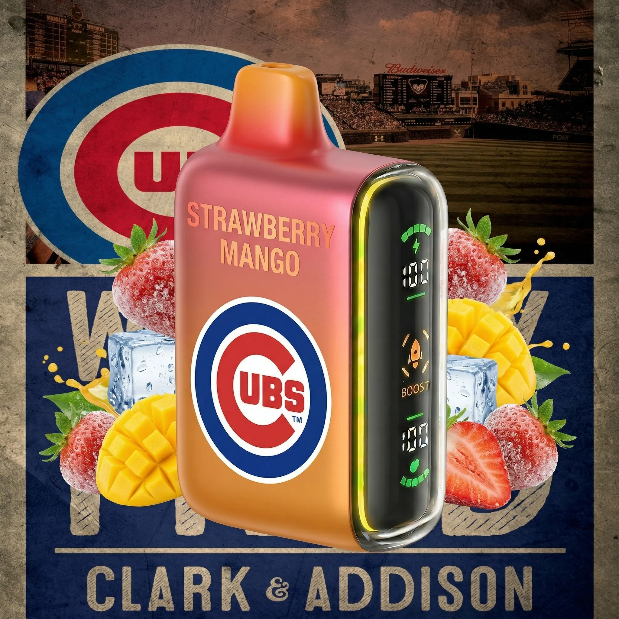 Chicago Cubs - ๐ฅInkSkin Pulse 15000 Puffs new - 10+ Flavour Choices ๐๐๐ Chicago Cubs - ๐ฅInkSkin Pulse 15000 Puffs new - 10+ Flavour Choices ๐๐๐