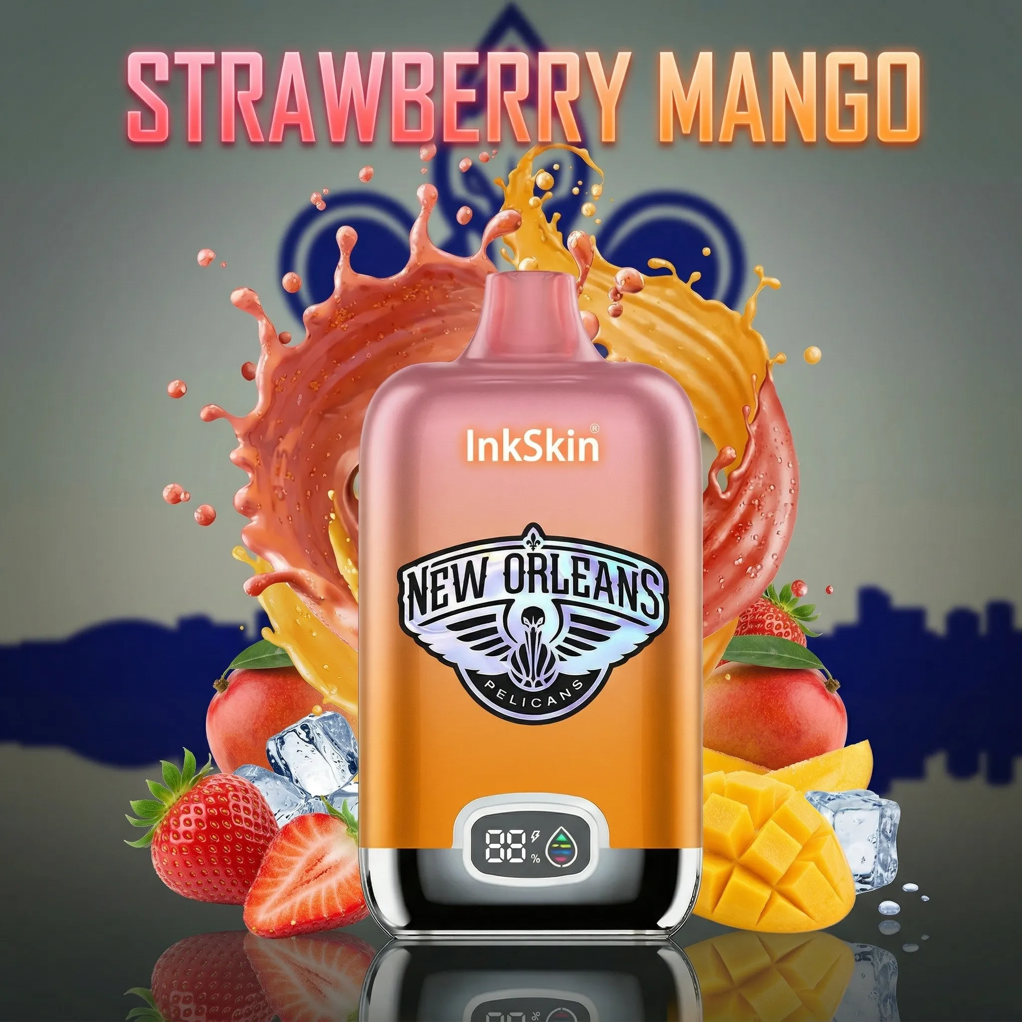 Pelicans - ⭐InkSkin Digital Box 12000 Puffs - 10+ Flavour Choices 🍇🍉🍋