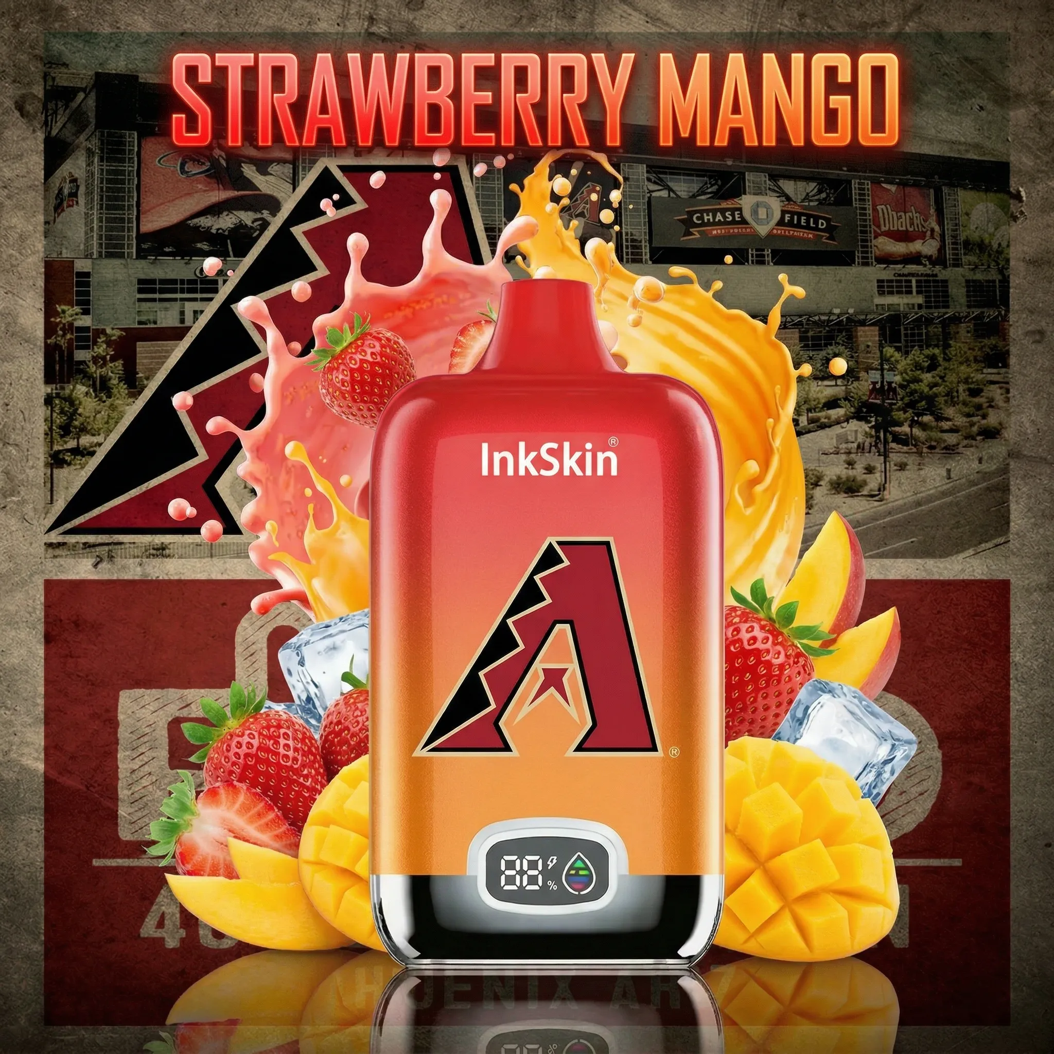 Arizona Diamondbacks - โญInkSkin Digital Box 12000 Puffs - 10+ Flavour Choices ๐๐๐ Arizona Diamondbacks - โญInkSkin Digital Box 12000 Puffs - 10+ Flavour Choices ๐๐๐