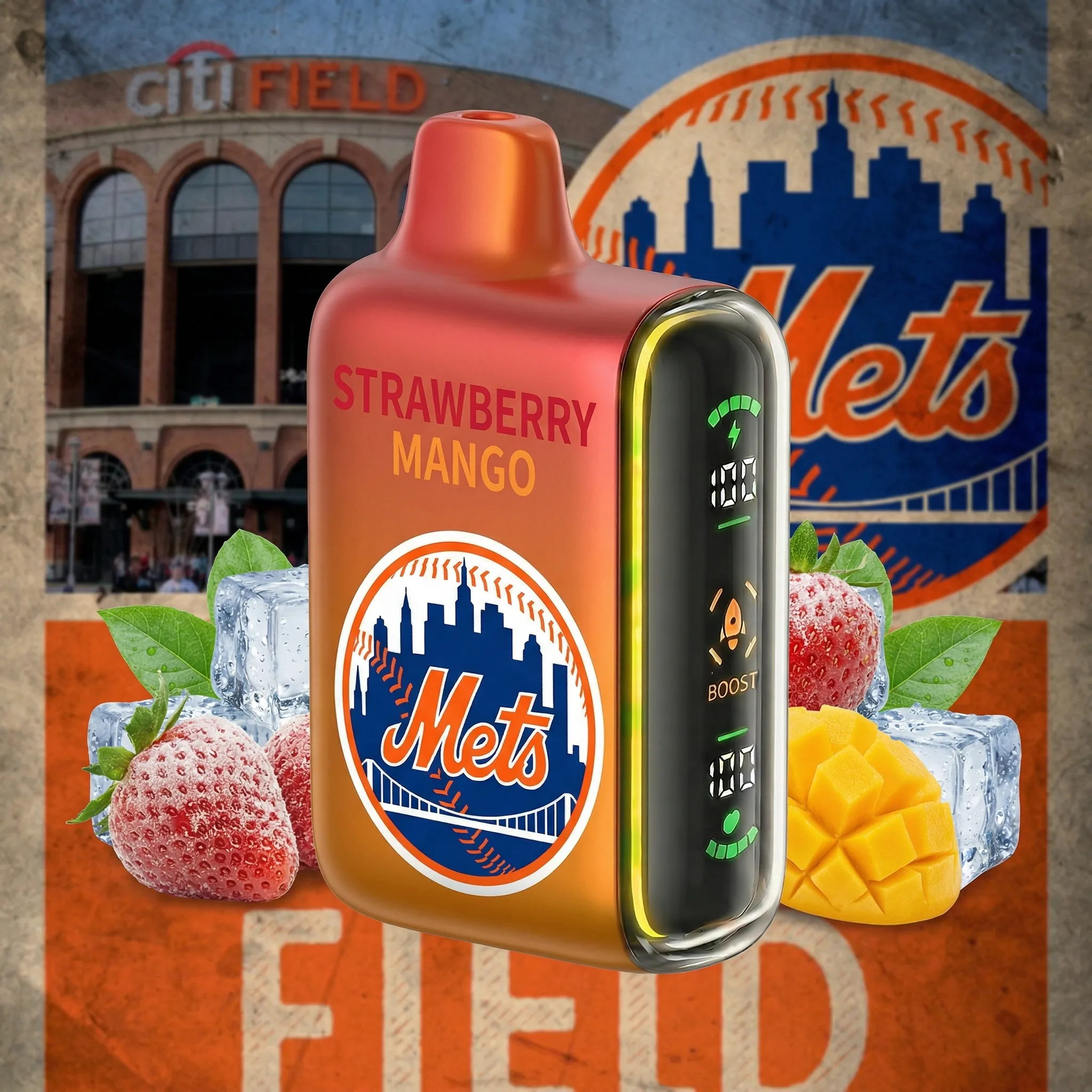 New York Mets - ๐ฅInkSkin Pulse 15000 Puffs new - 10+ Flavour Choices ๐๐๐ New York Mets - ๐ฅInkSkin Pulse 15000 Puffs new - 10+ Flavour Choices ๐๐๐
