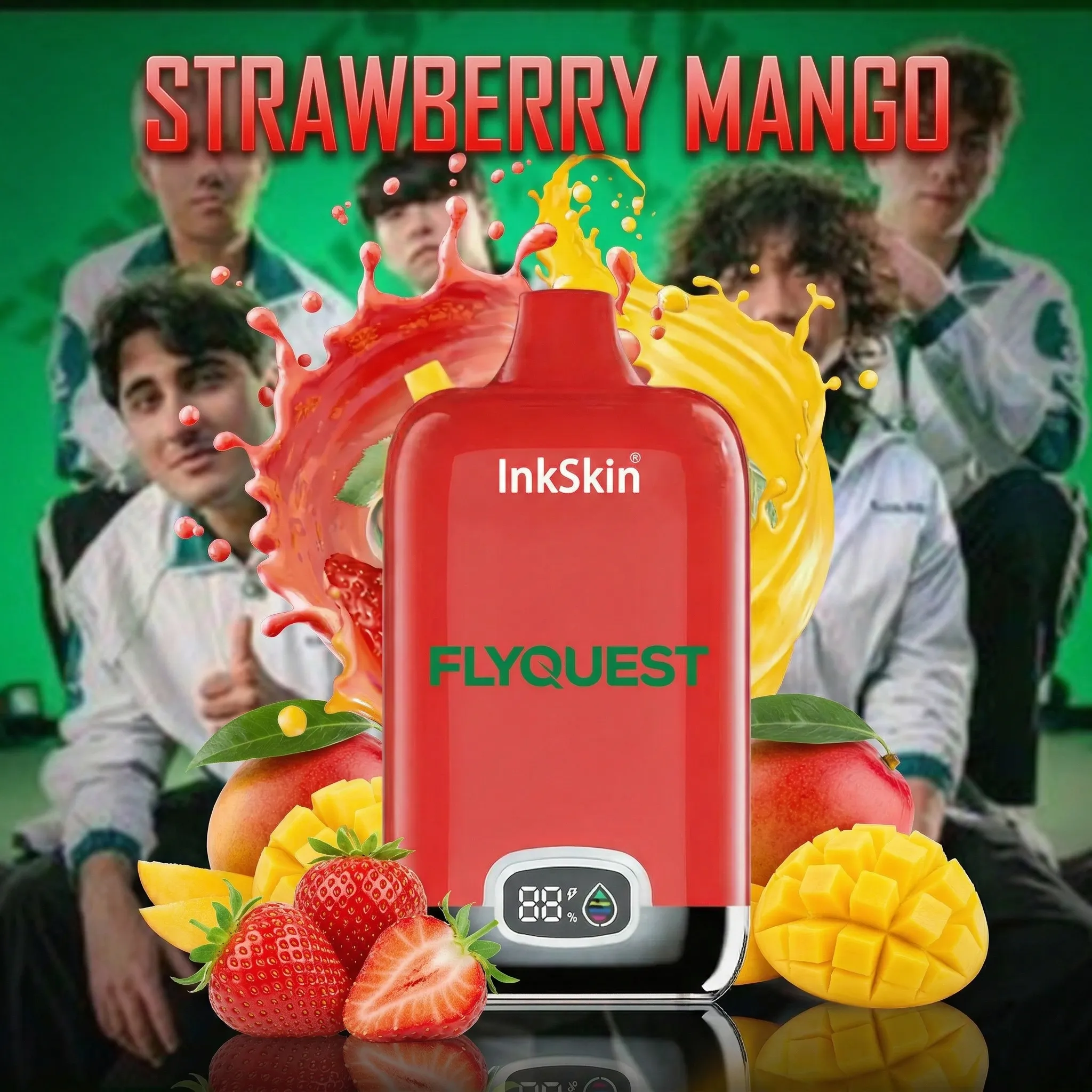 FLY team - โญInkSkin Digital Box 12000 Puffs - 10+ Flavour Choices ๐๐๐ FLY team - โญInkSkin Digital Box 12000 Puffs - 10+ Flavour Choices ๐๐๐