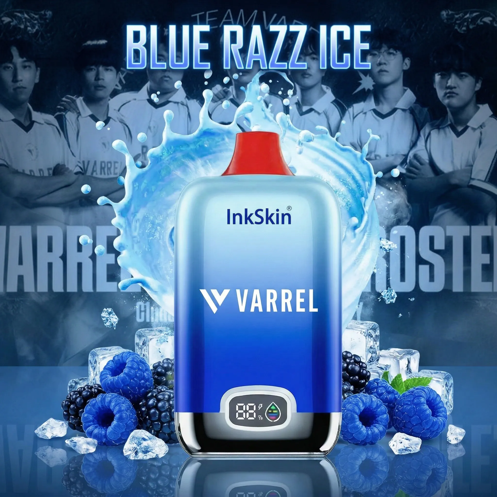 VARREL team - ⭐InkSkin Digital Box 12000 Puffs - 10+ Flavour Choices 🍇🍉🍋