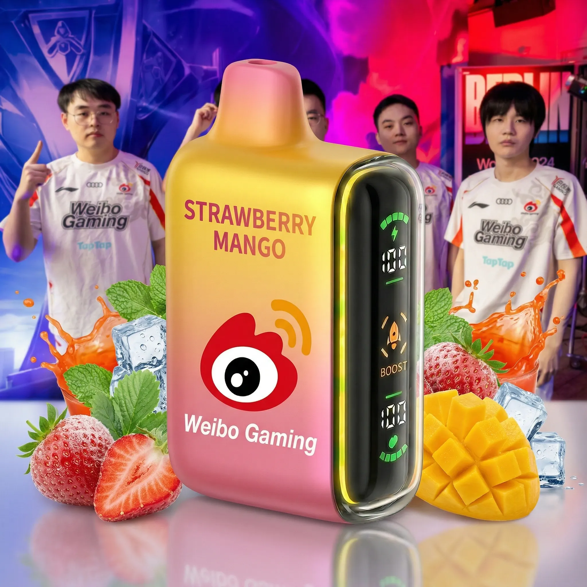 WBG team - 🔥InkSkin Pulse 15000 Puffs new - 10+ Flavour Choices 🍇🍉🍋