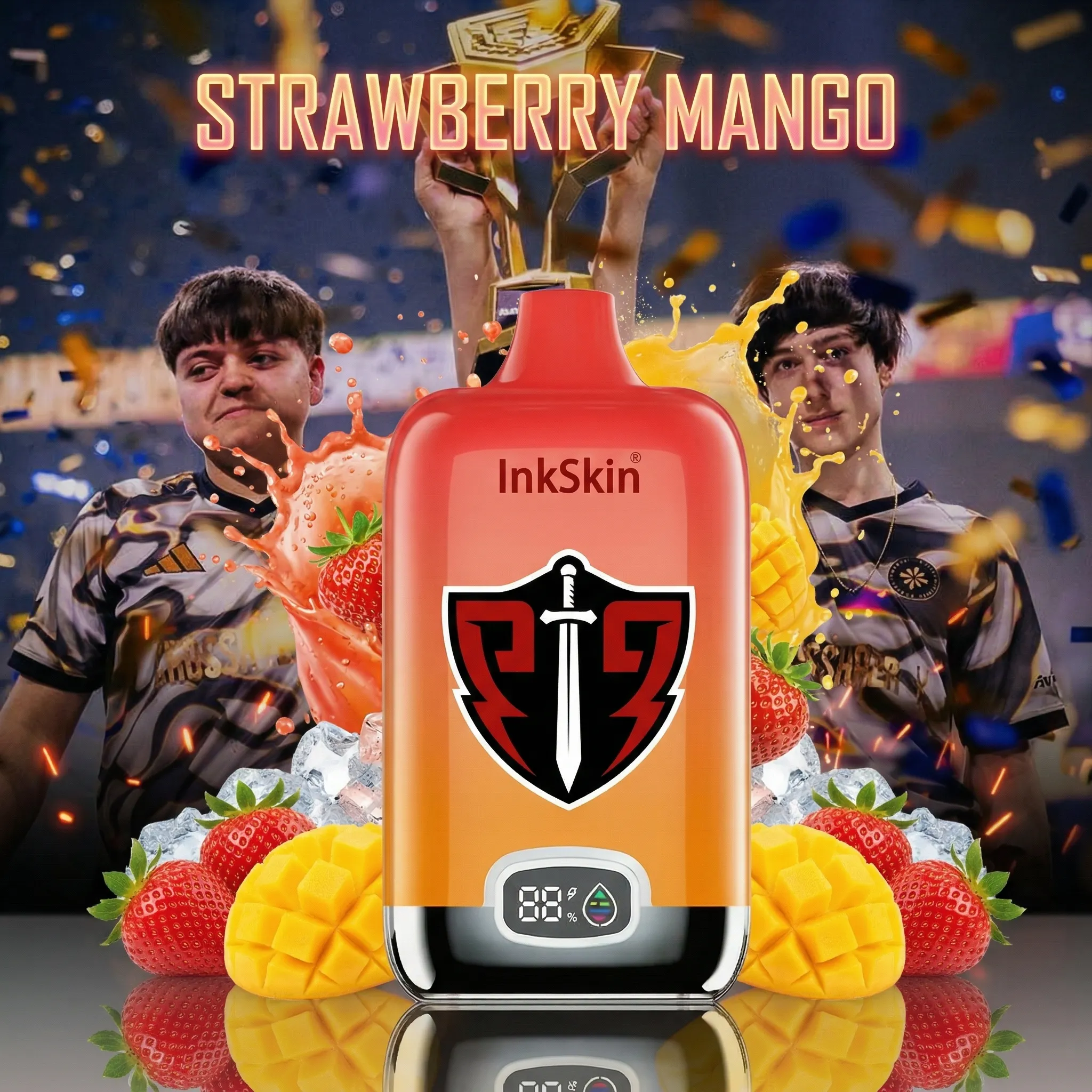 Elite Esports team - ⭐InkSkin Digital Box 12000 Puffs - 10+ Flavour Choices 🍇🍉🍋
